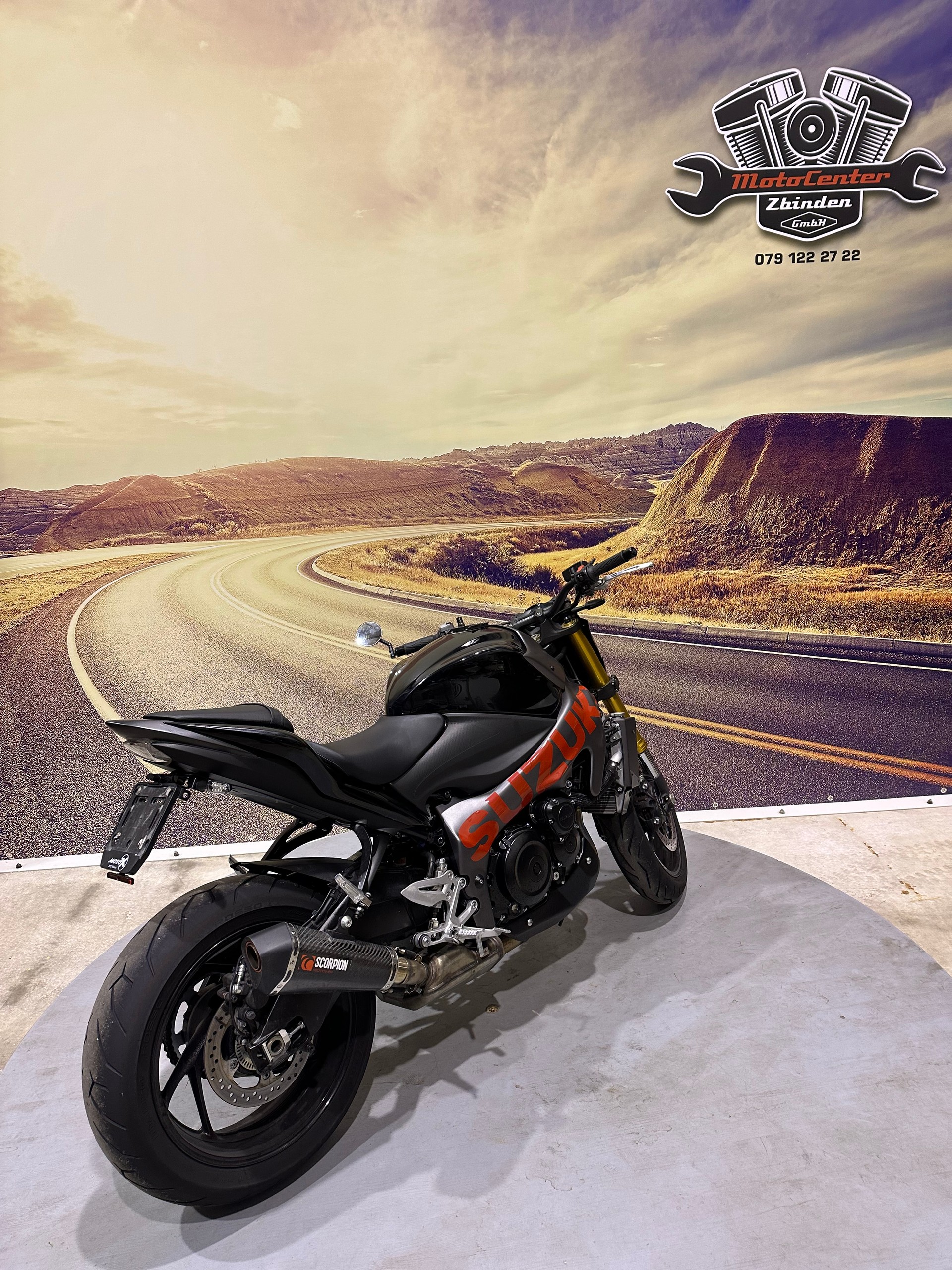 SUZUKI GSX-S 1000F Sport Touring ABS Scorpion Auspuff-image-5
