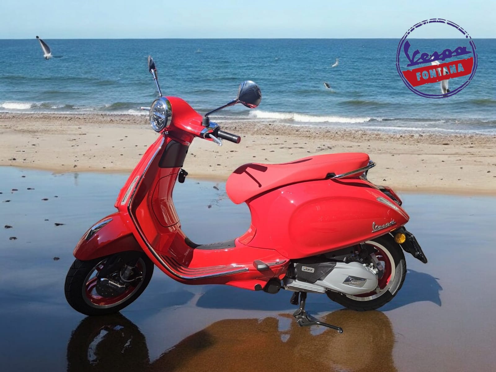 PIAGGIO Vespa 125 Primavera Red Euro 5+-image-1