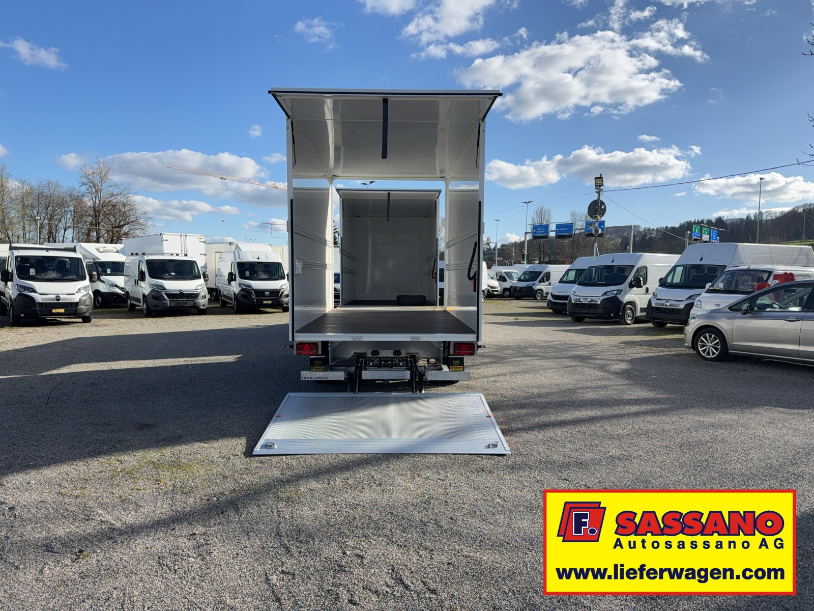 IVECO Daily 35 S 18 HI-MATIC SIMON Anhängerzug mit 2x Hebebühne / 2x CH Aufbau H. 2.40m ( AZ )-image-8
