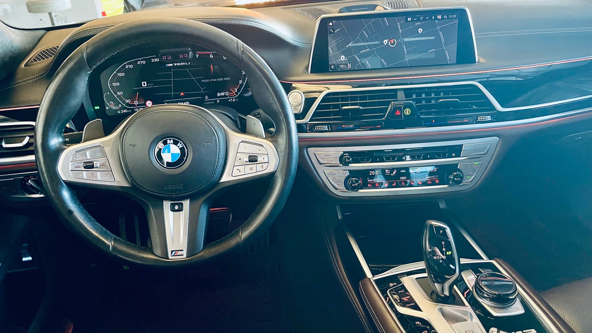 BMW M760Li xDrive V12 Excellence Sport Getriebe-image-11