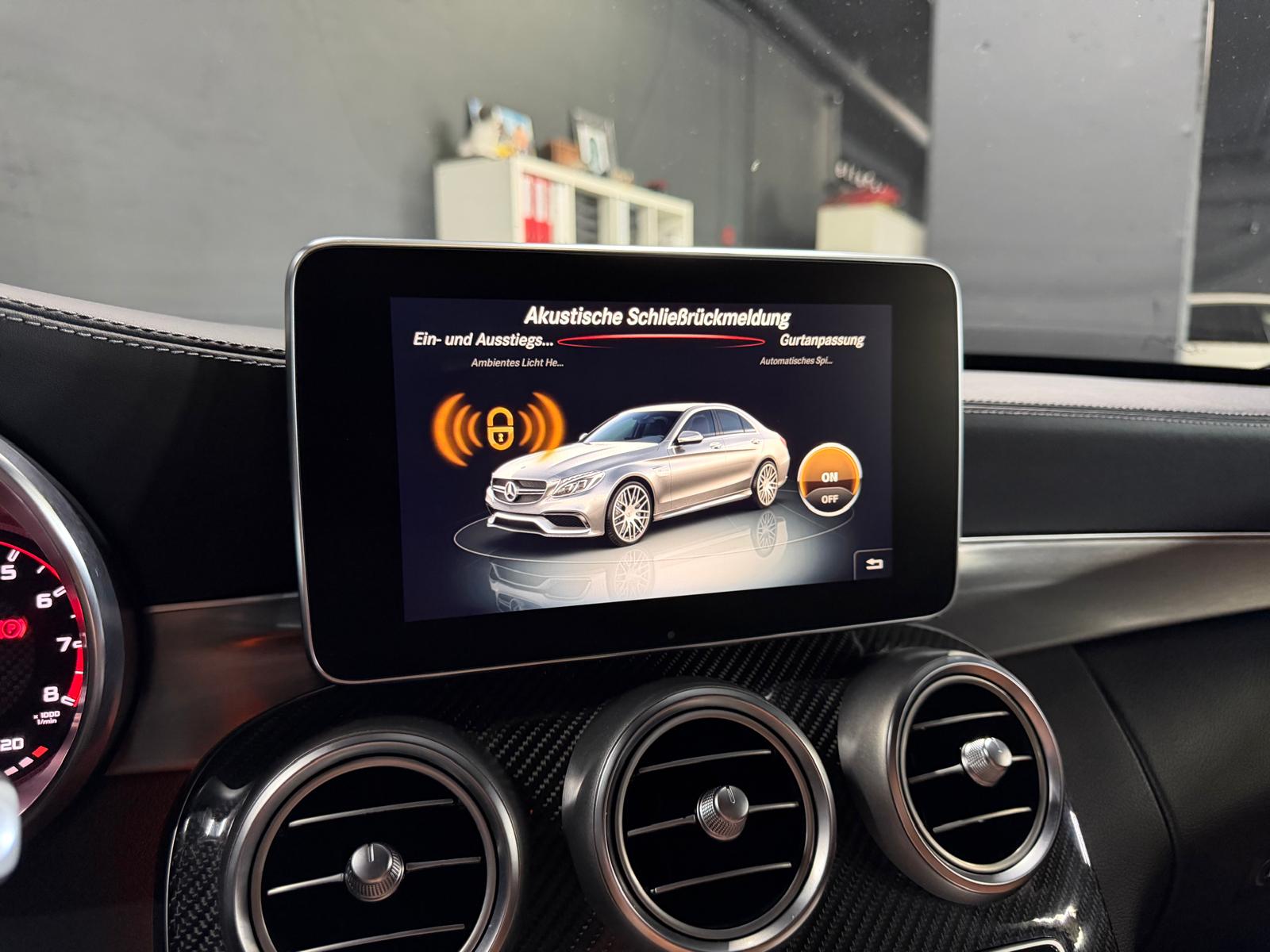 MERCEDES-BENZ C 63 S AMG All Black Performance Speedshift 2Jahre Garantie Inklusive-image-23