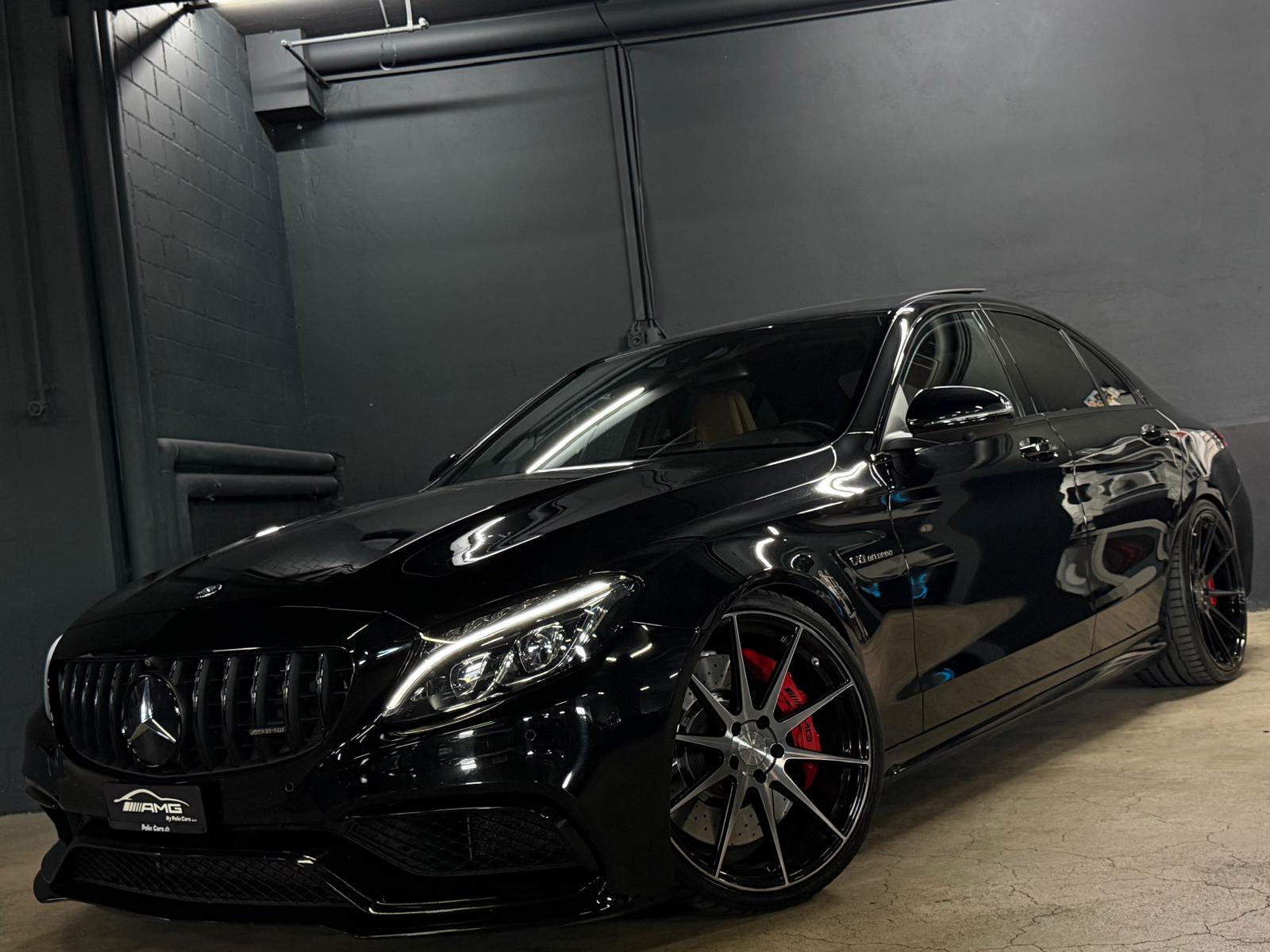 MERCEDES-BENZ C 63 S AMG All Black Performance Speedshift 2Jahre Garantie Inklusive-showroom-element-1