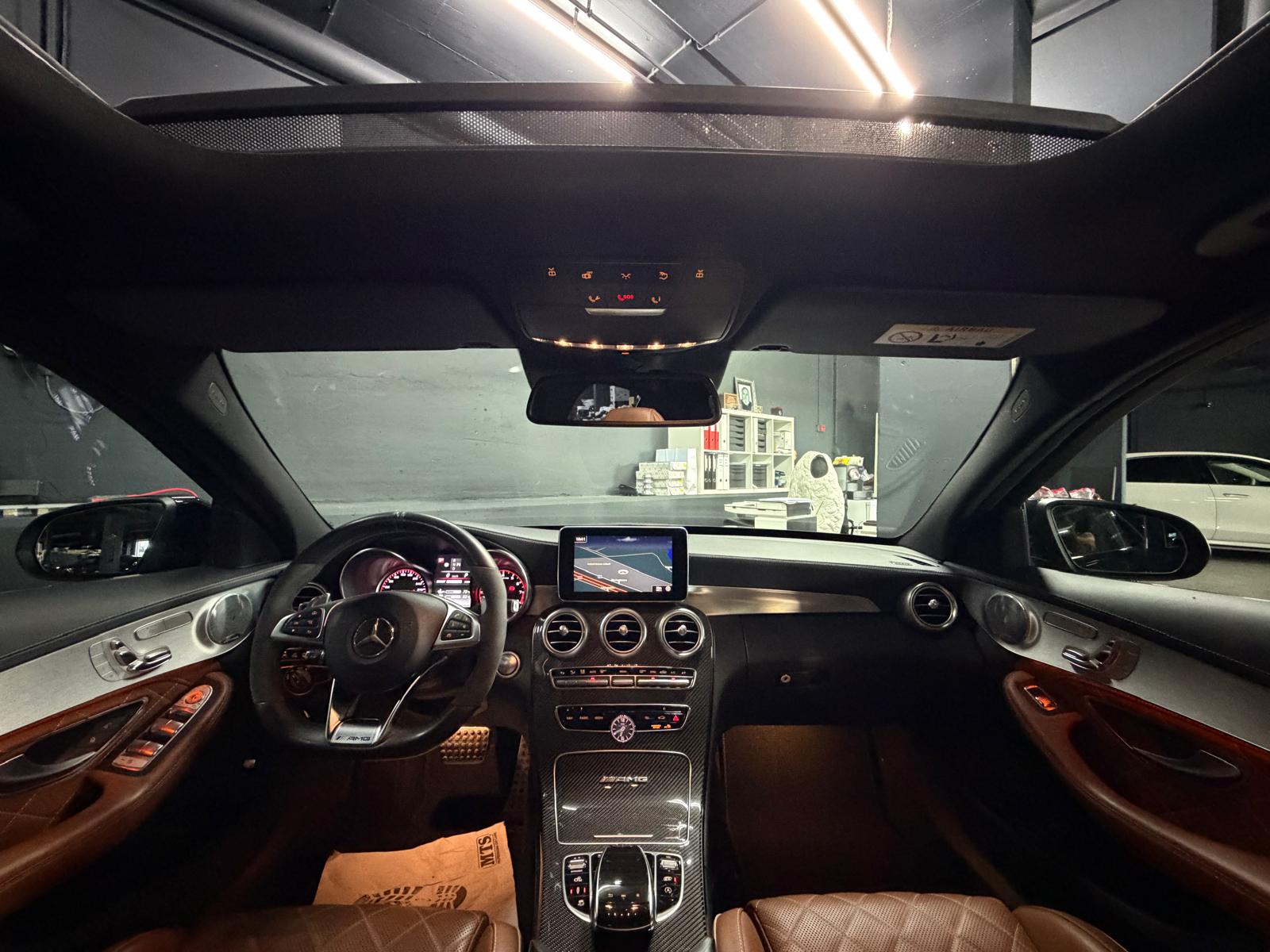 MERCEDES-BENZ C 63 S AMG All Black Performance Speedshift 2Jahre Garantie Inklusive-image-14