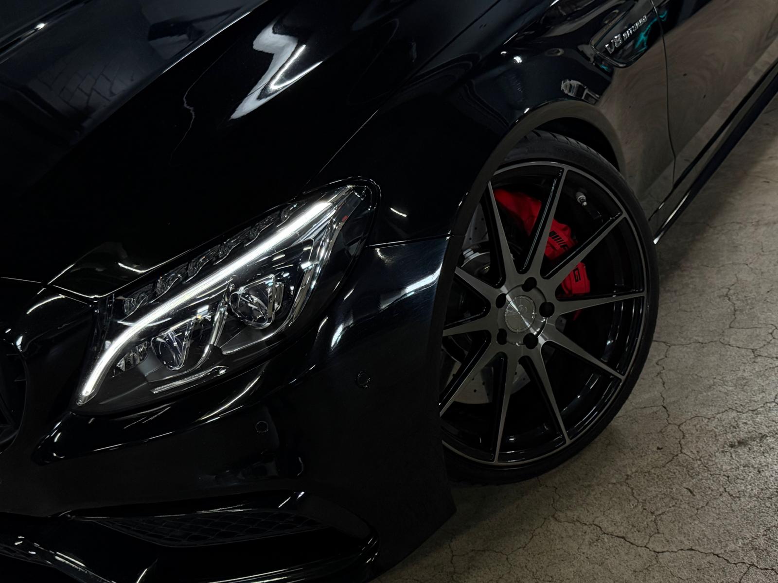 MERCEDES-BENZ C 63 S AMG All Black Performance Speedshift 2Jahre Garantie Inklusive-image-9