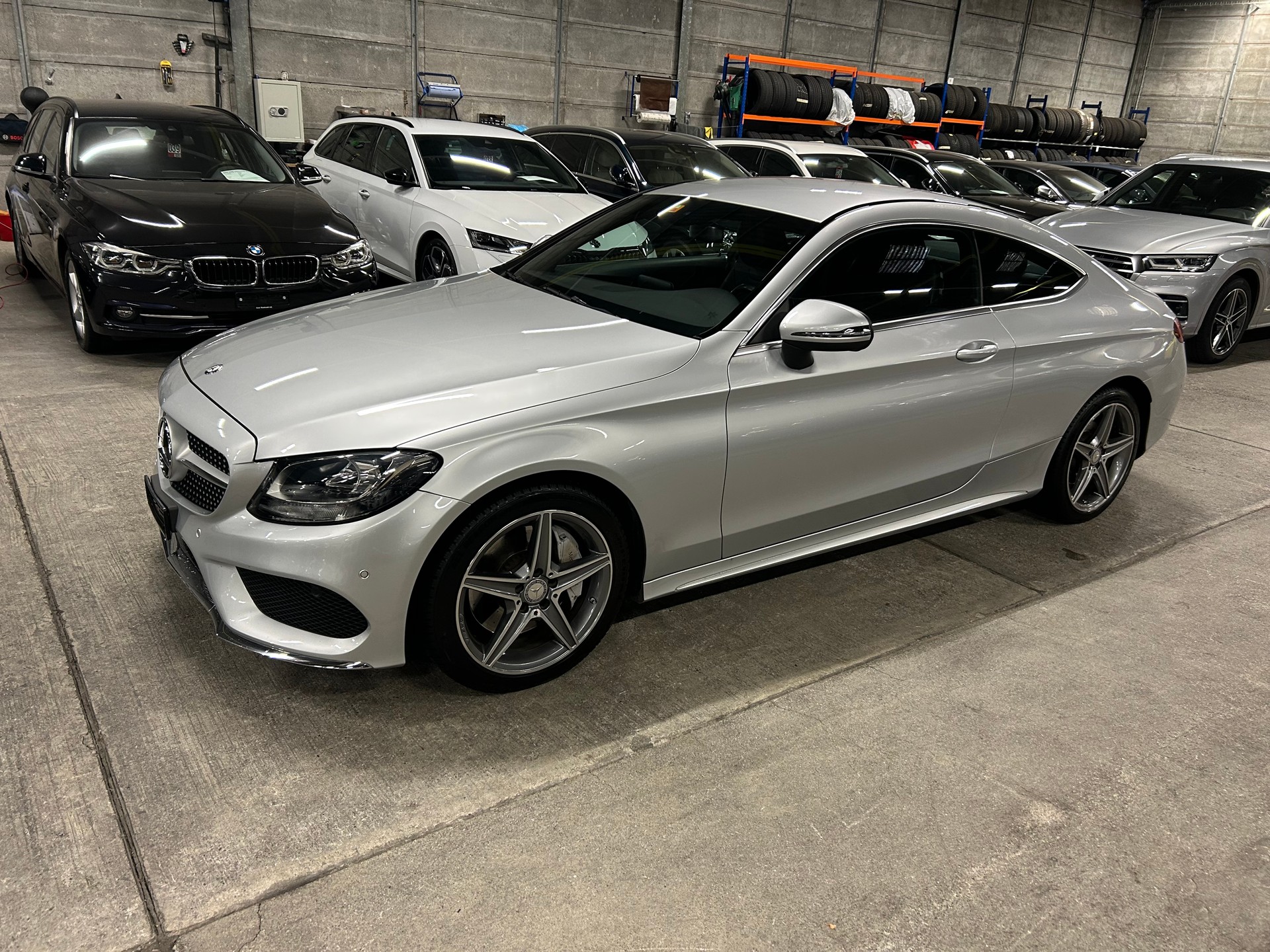 MERCEDES-BENZ C 250 d AMG Line Coupé 9G-Tronic-image-7