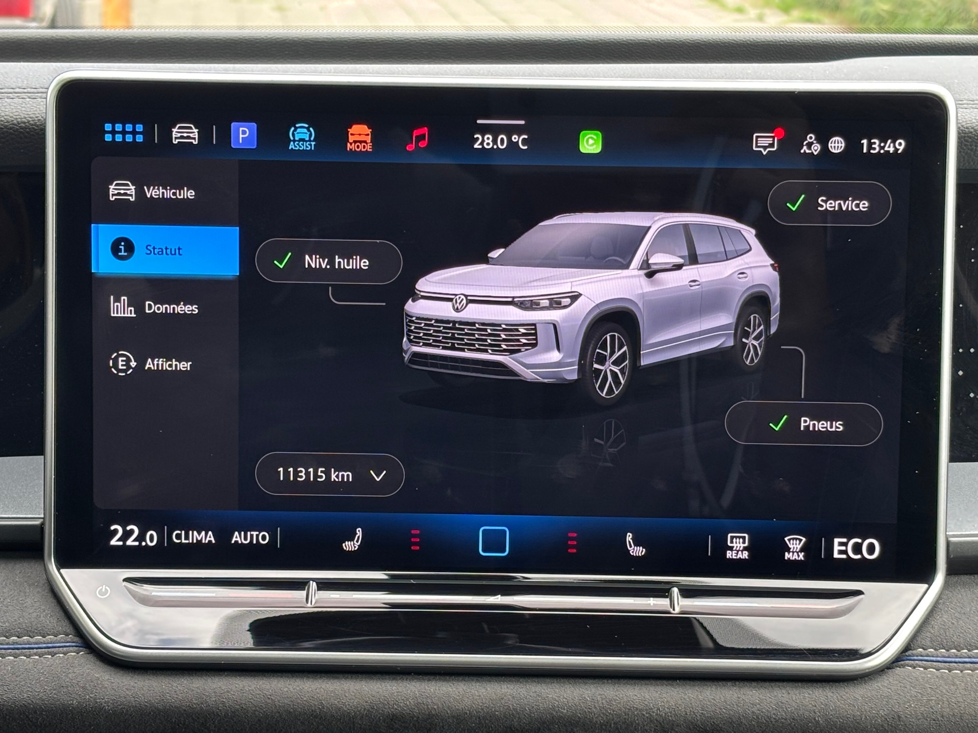 VW Tayron 1.5 TSI PHEV 272 PS R-Line Black Style - Erste Hand, Pano, 20", 11'300 km-image-9