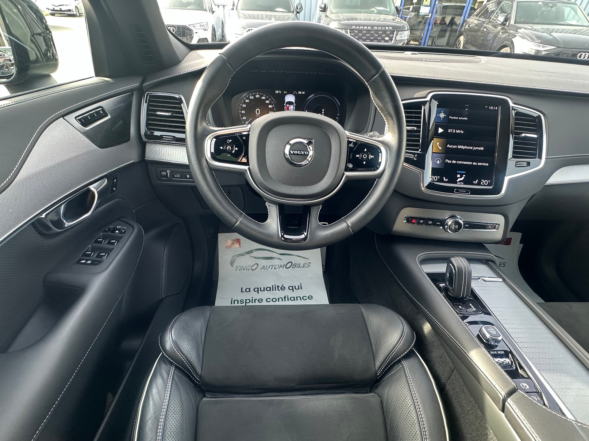 VOLVO XC90 T8 eAWD R-Design Geartronic 7 places-image-25