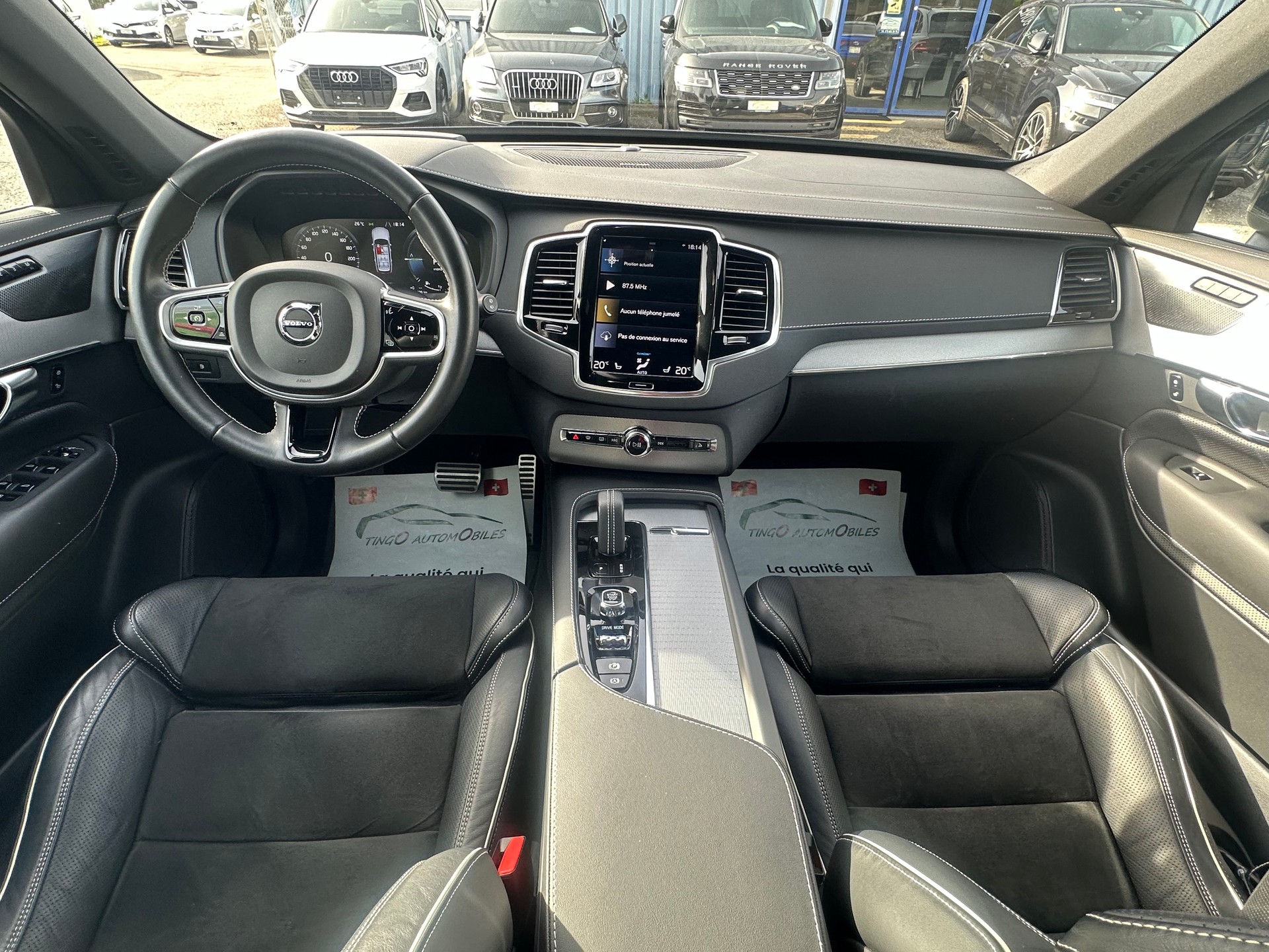 VOLVO XC90 T8 eAWD R-Design Geartronic 7 places-image-26