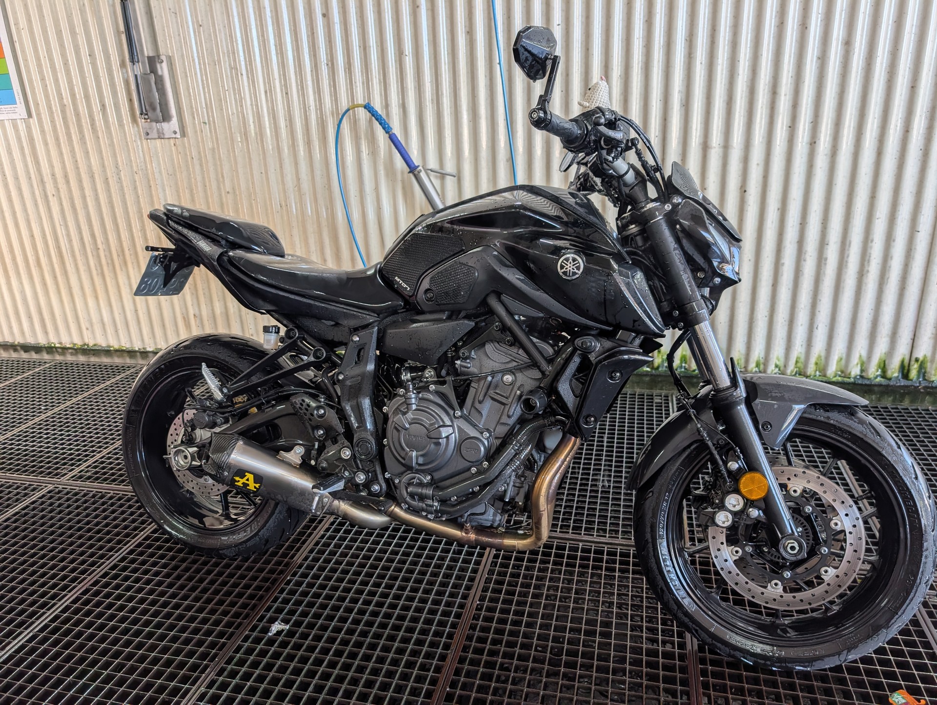 YAMAHA MT-07 (35KW) Arrow komplett, YAMAHA GARANTIE 2028-image-0