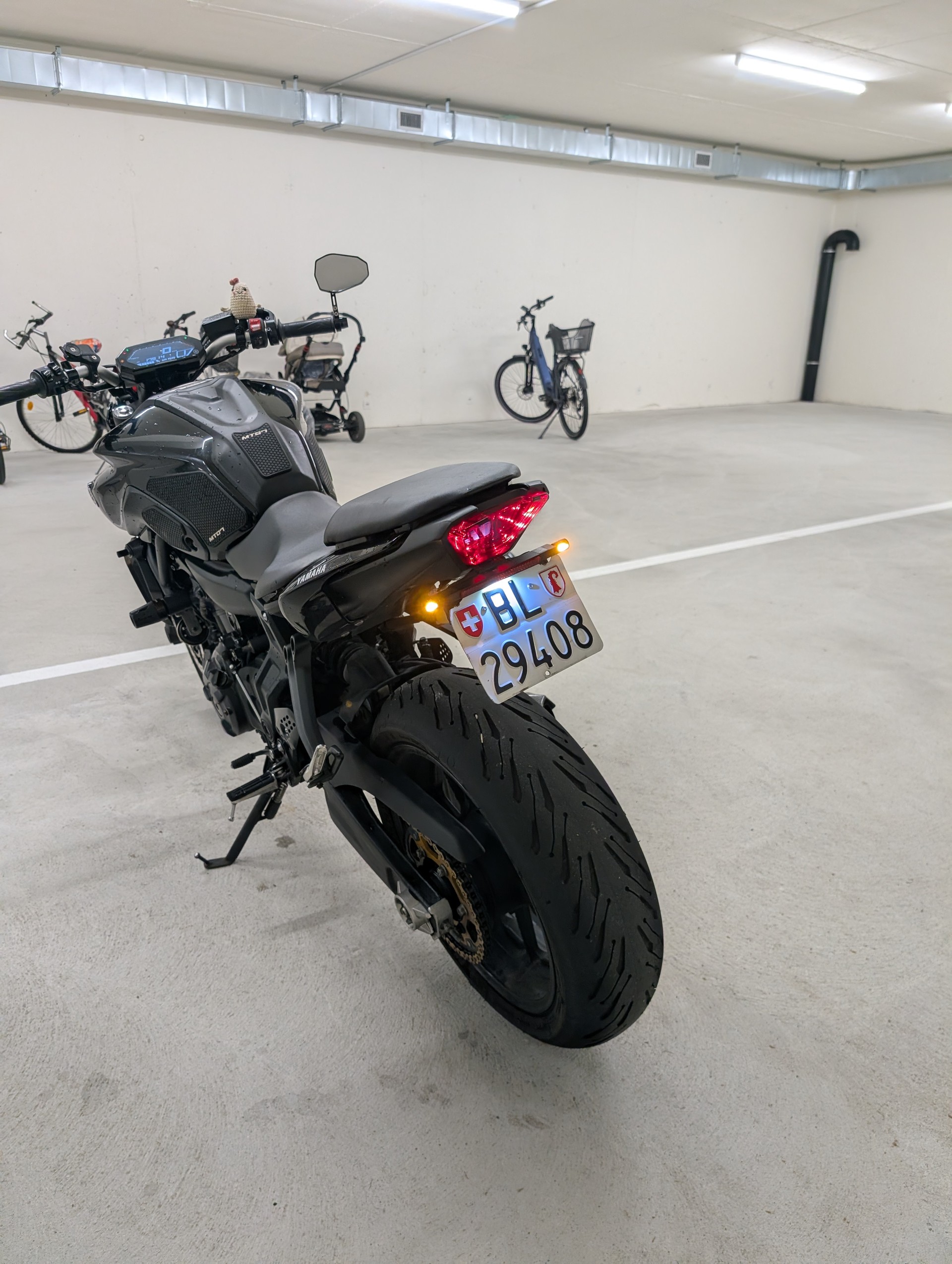 YAMAHA MT-07 (35KW) Arrow komplett, YAMAHA GARANTIE 2028-image-3