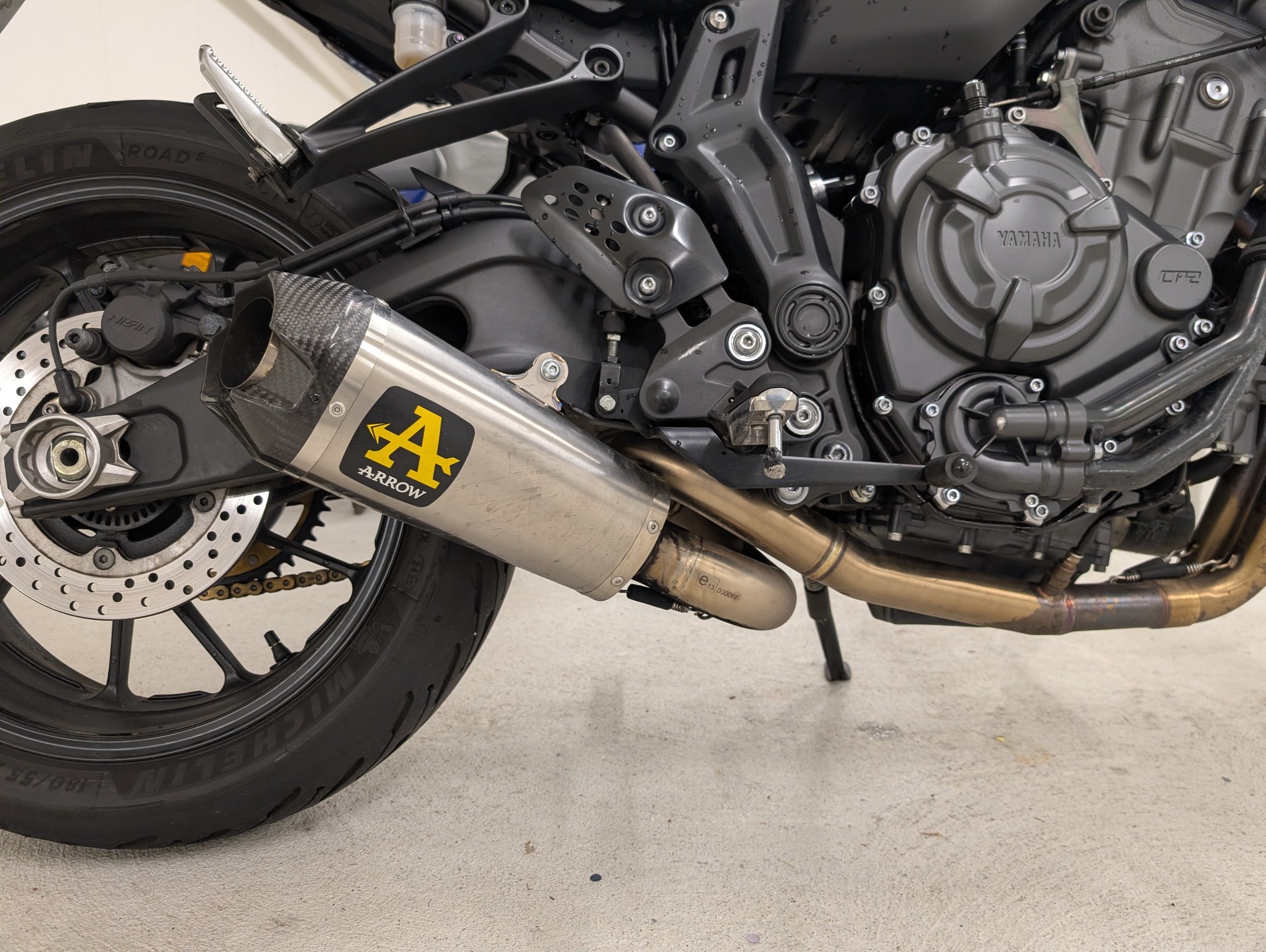 YAMAHA MT-07 (35KW) Arrow komplett, YAMAHA GARANTIE 2028-image-4