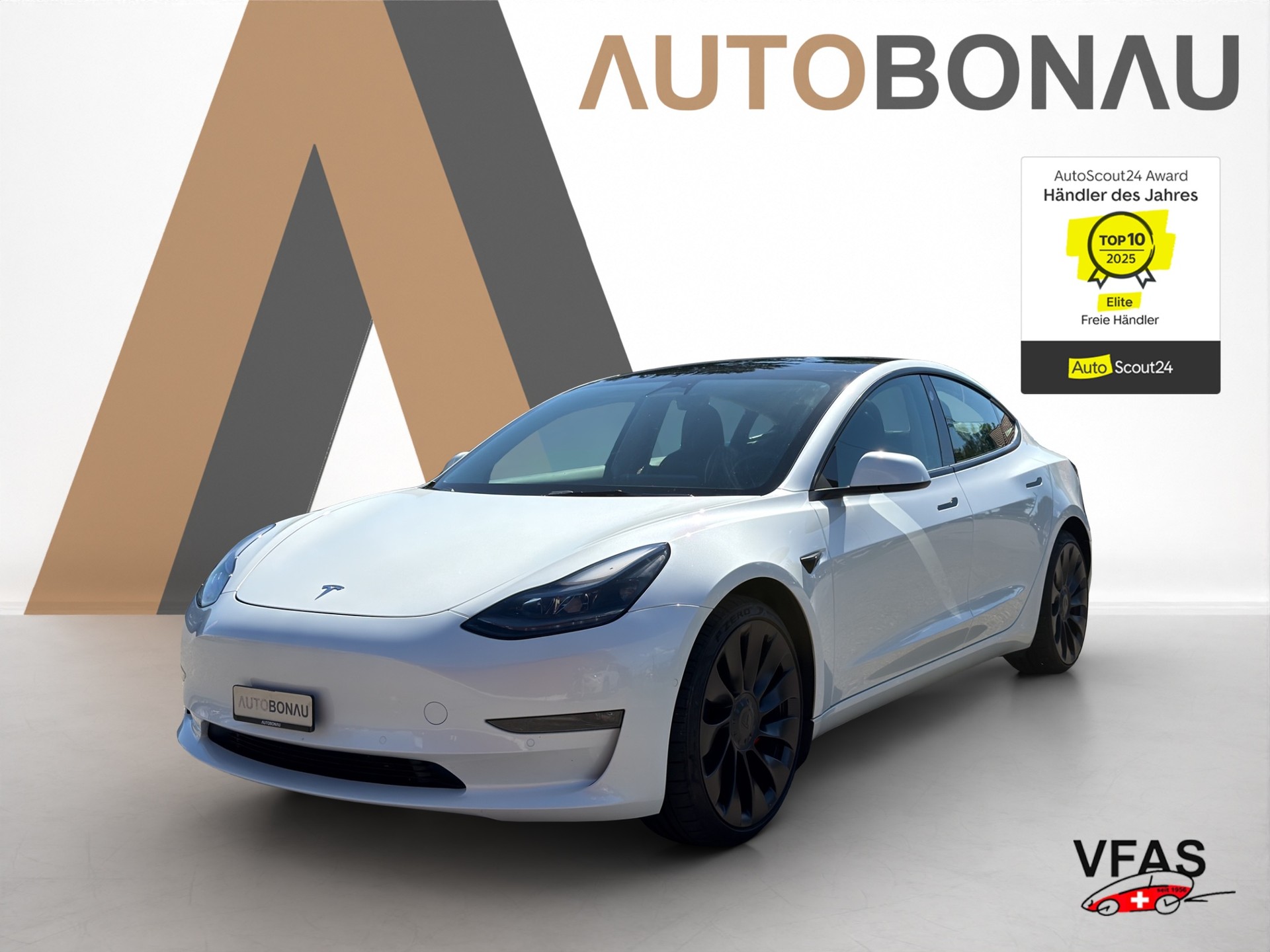TESLA Model 3 Performance Dual Motor AWD Batterie 93.8%