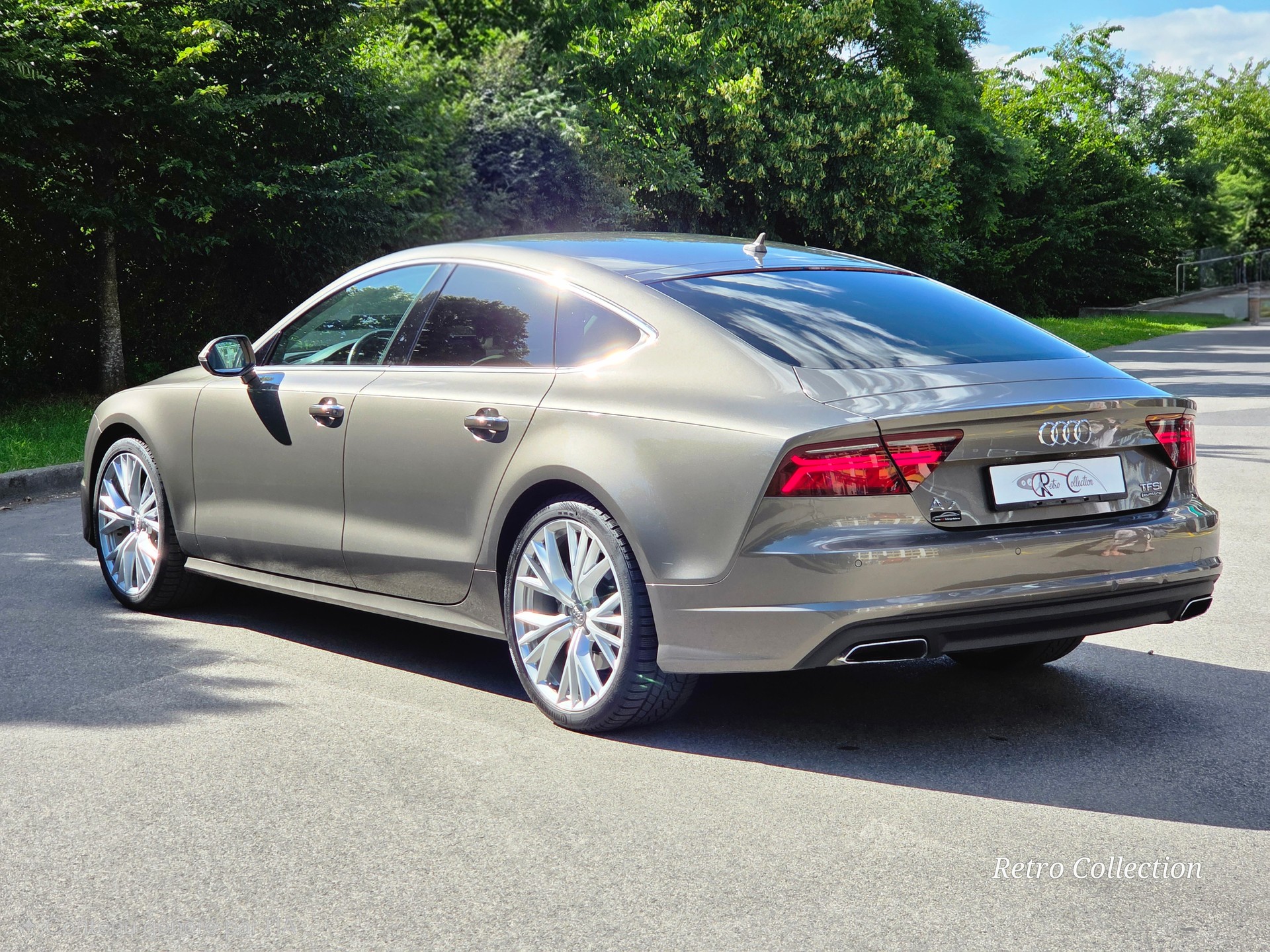 AUDI A7 Sportback 2.0 TFSI Quattro S-tronic - voiture CHF - 1ère main - pneus été/hiver - expertisée du jour.-image-7