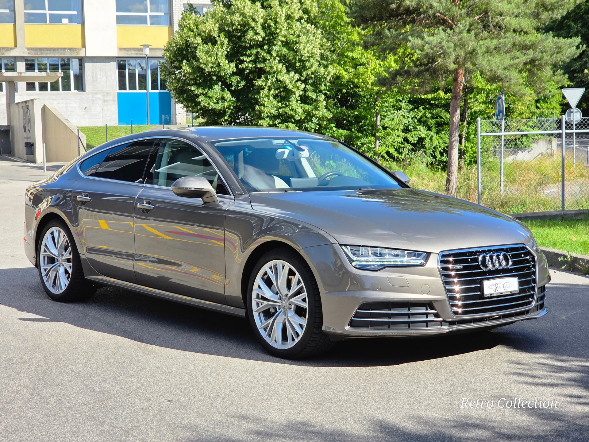 AUDI A7 Sportback 2.0 TFSI Quattro S-tronic - voiture CHF - 1ère main - pneus été/hiver - expertisée du jour.-image-8
