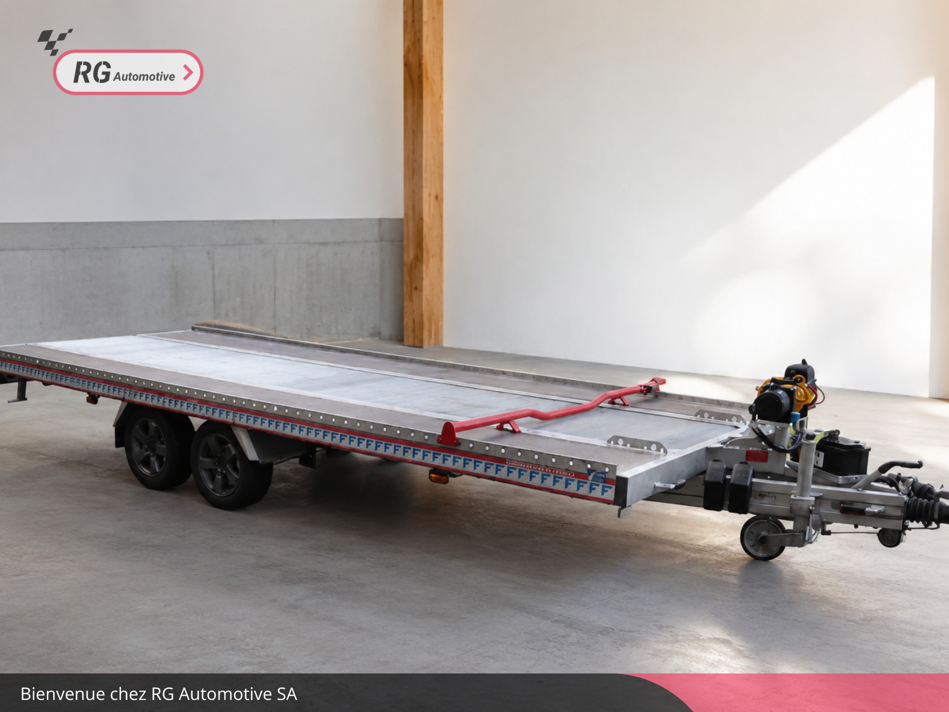 FITZEL Euro-Trans 35-21/53X – 3.5t – 5.30m – Treuil électrique