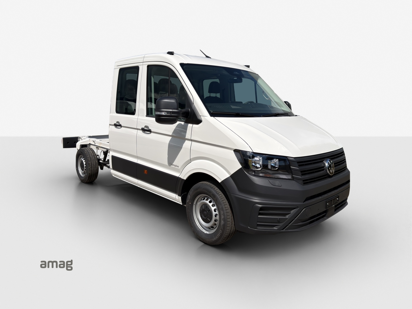 VW Crafter 35 Chassis-Doppelkabine Champion 163PS 6G RS 3640 mm-image-5