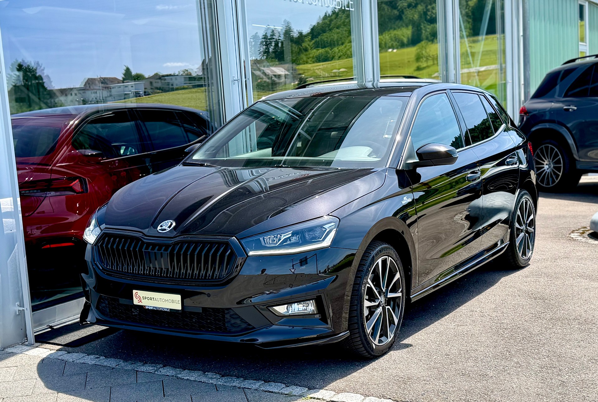 SKODA Fabia 1.0 TSI Monte Carlo DSG *CH Auto - Gratis Service*-showroom-element-2