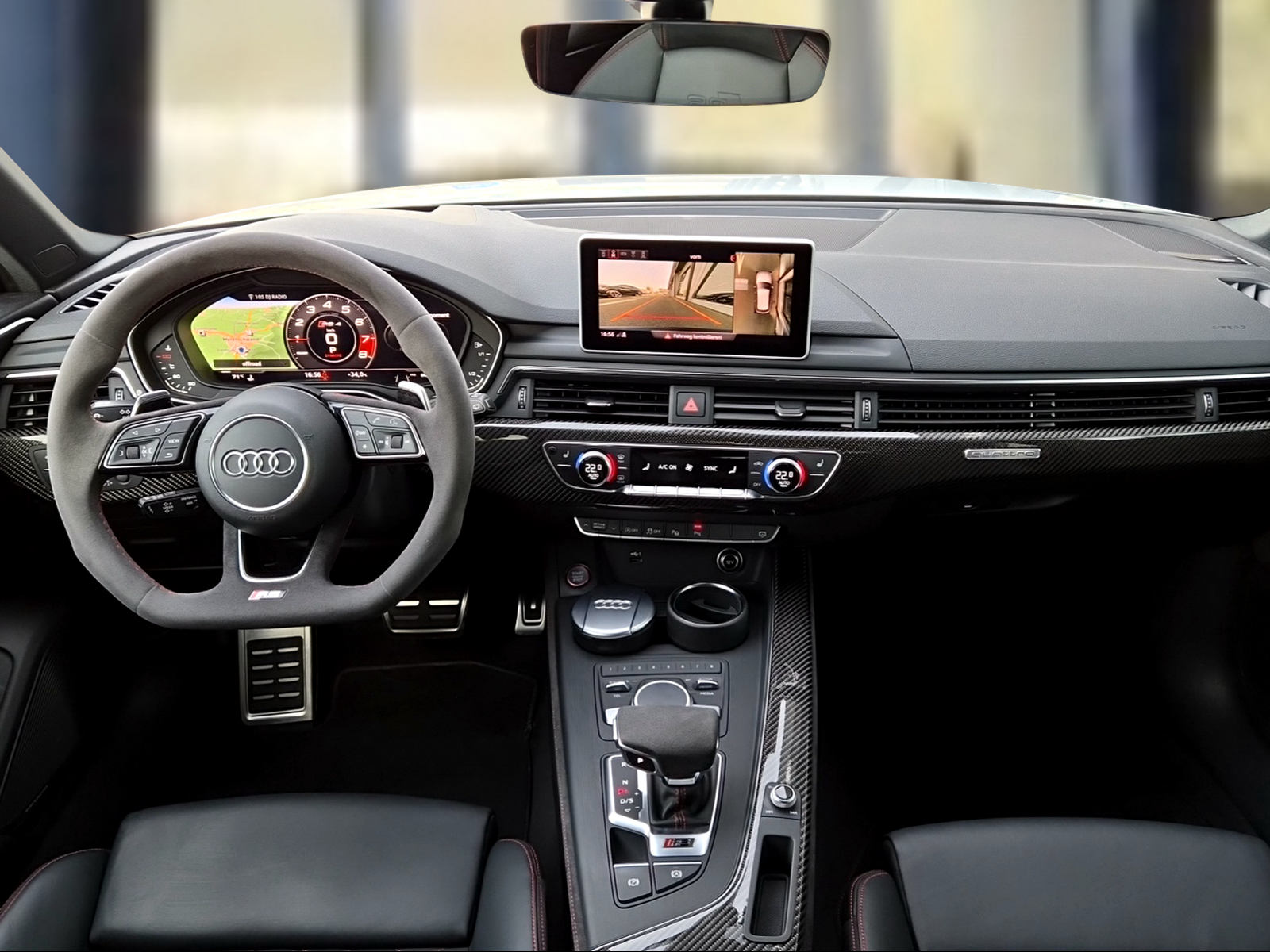 AUDI RS4 Avant 2.9 TFSI quattro tiptronic Gletscherweiss Metallic-image-6