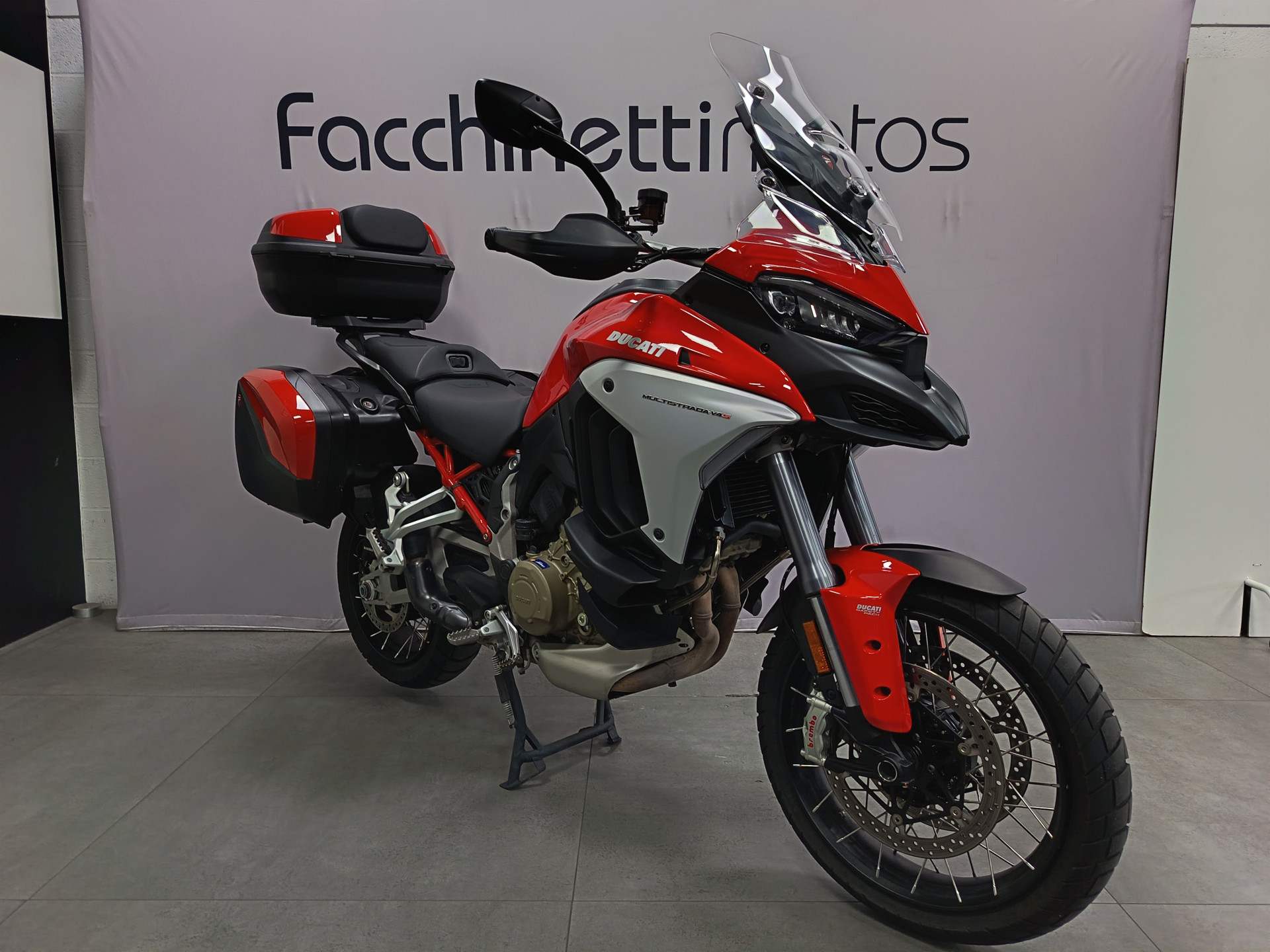 DUCATI Multistrada 1160 V4 S Spoked Wheels - Garantie 03.2028 - Leasing à 289.- par mois-image-1