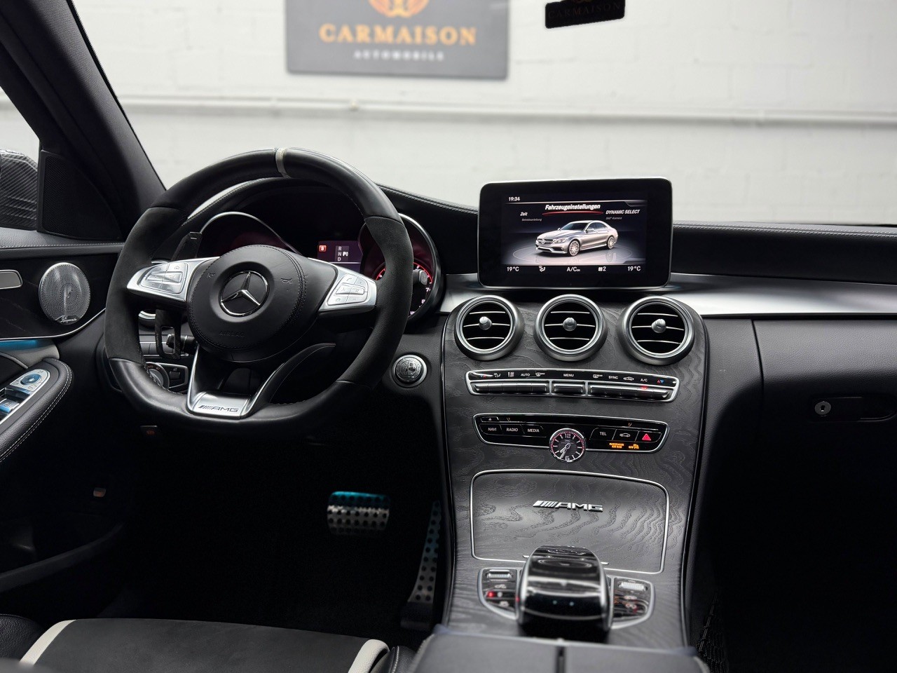 MERCEDES-BENZ C 63 S AMG Speedshift | 360° Kamera | Burmester | Carbon | Schalensitze | H&R | OHNE OPF !-image-20
