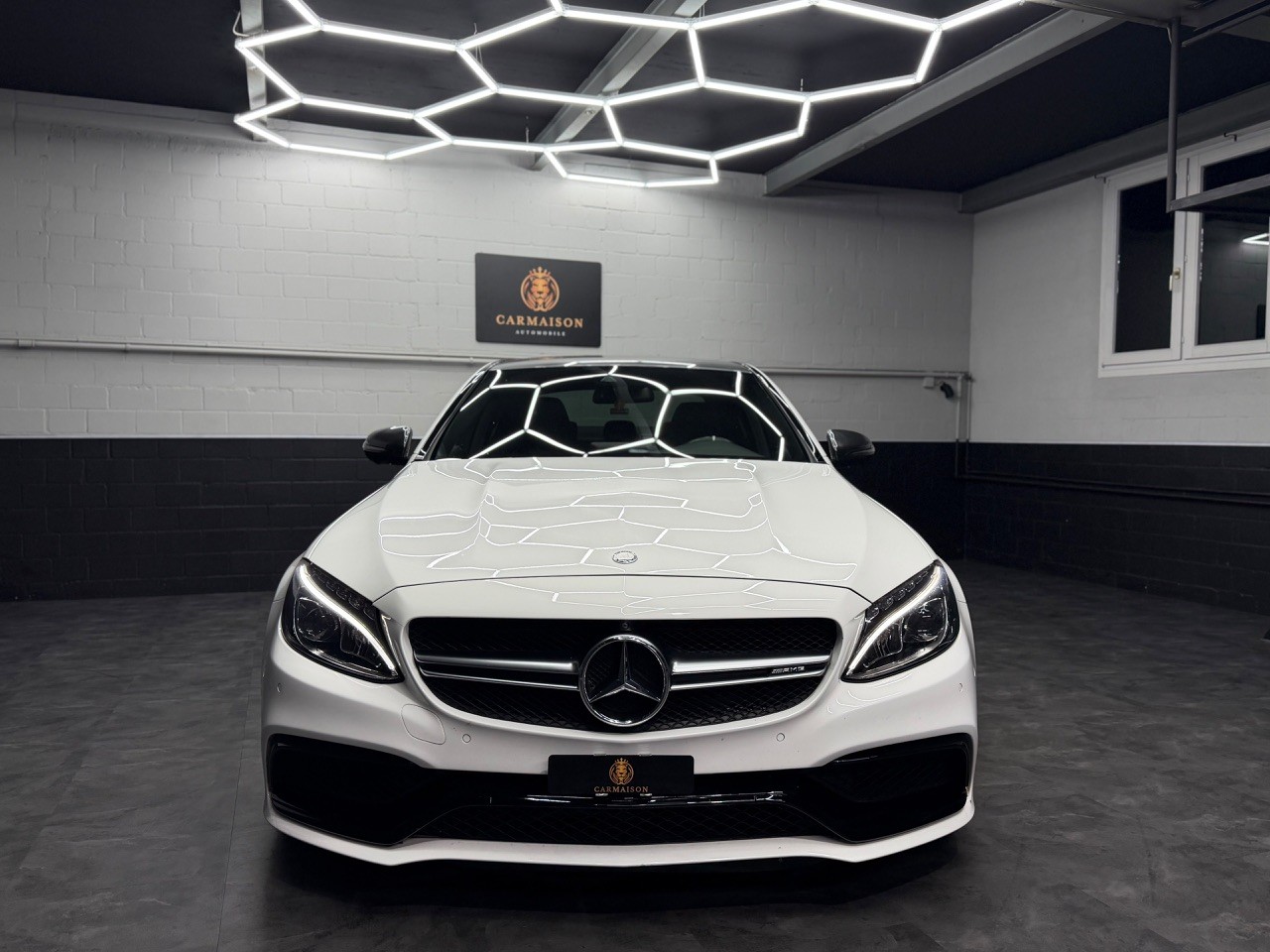 MERCEDES-BENZ C 63 S AMG Speedshift | 360° Kamera | Burmester | Carbon | Schalensitze | H&R | OHNE OPF !-showroom-element-1