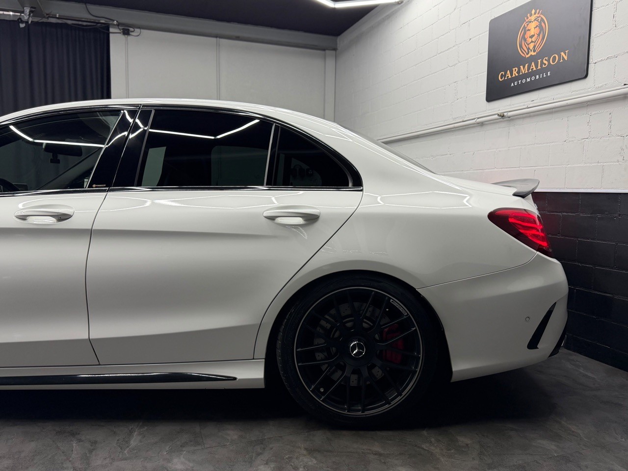 MERCEDES-BENZ C 63 S AMG Speedshift | 360° Kamera | Burmester | Carbon | Schalensitze | H&R | OHNE OPF !-image-4