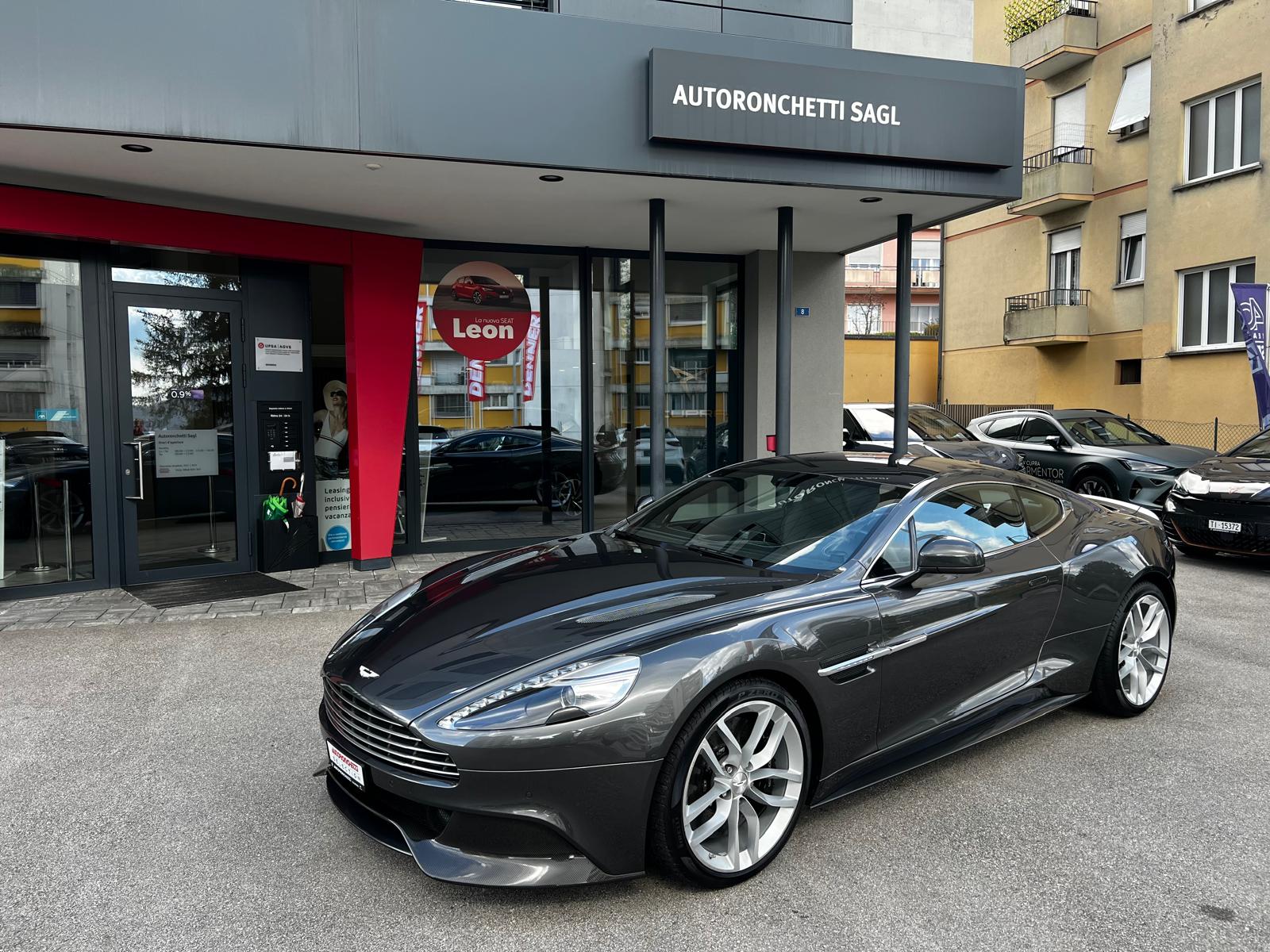 ASTON MARTIN Vanquish V12 5.9-48 Carbon Black Touchtronic 3