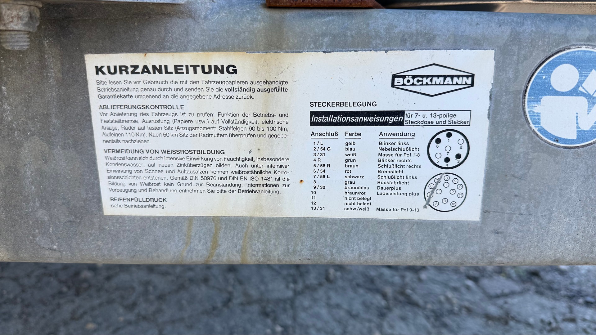 BÖCKMANN CHF Kofferanhänger (100 km/h)-image-12