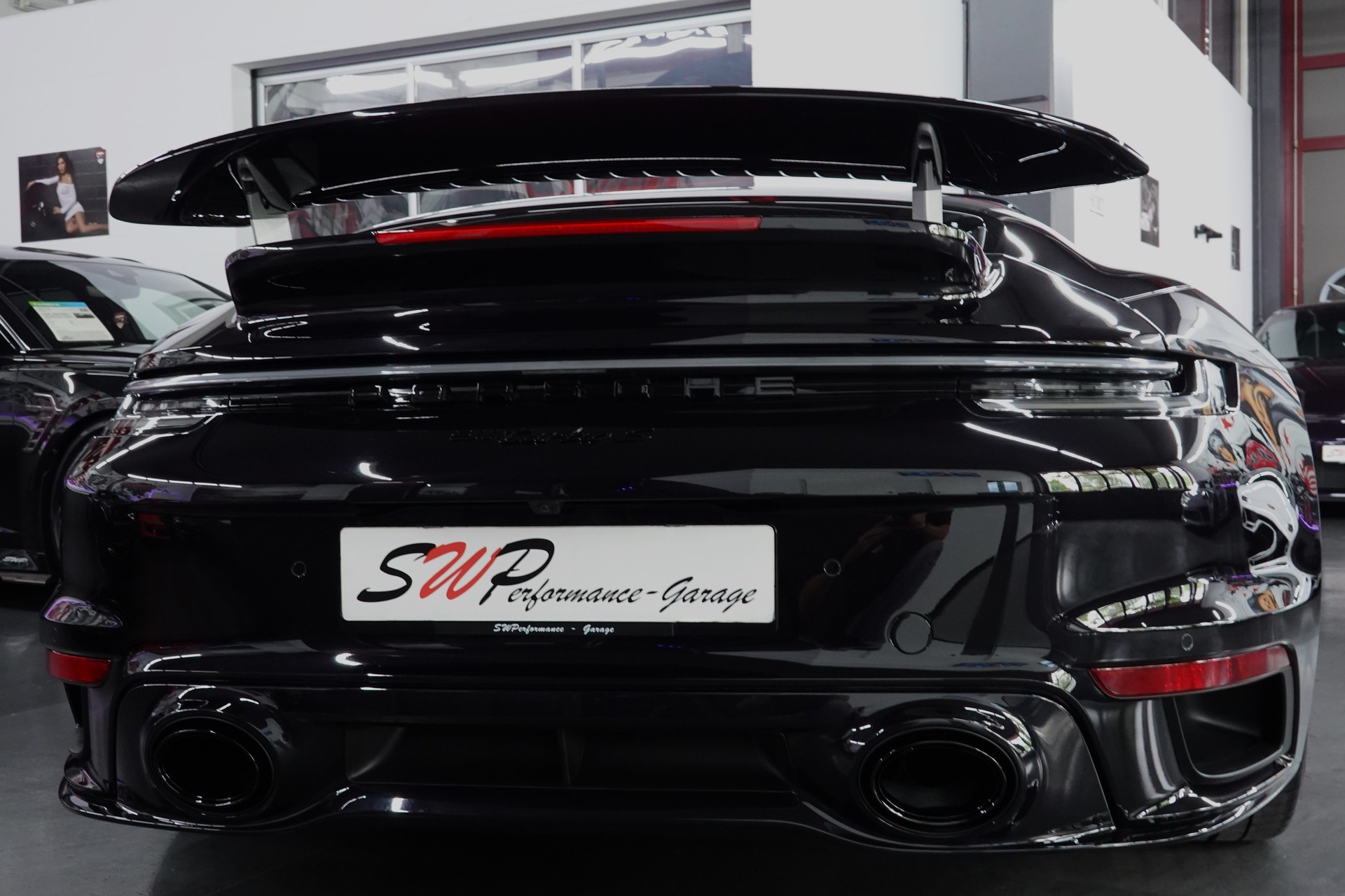 PORSCHE 911 TURBO S CABRIO PDK BLACK CH-FZ LIFTSYSTEM FULL ON TOP-image-28