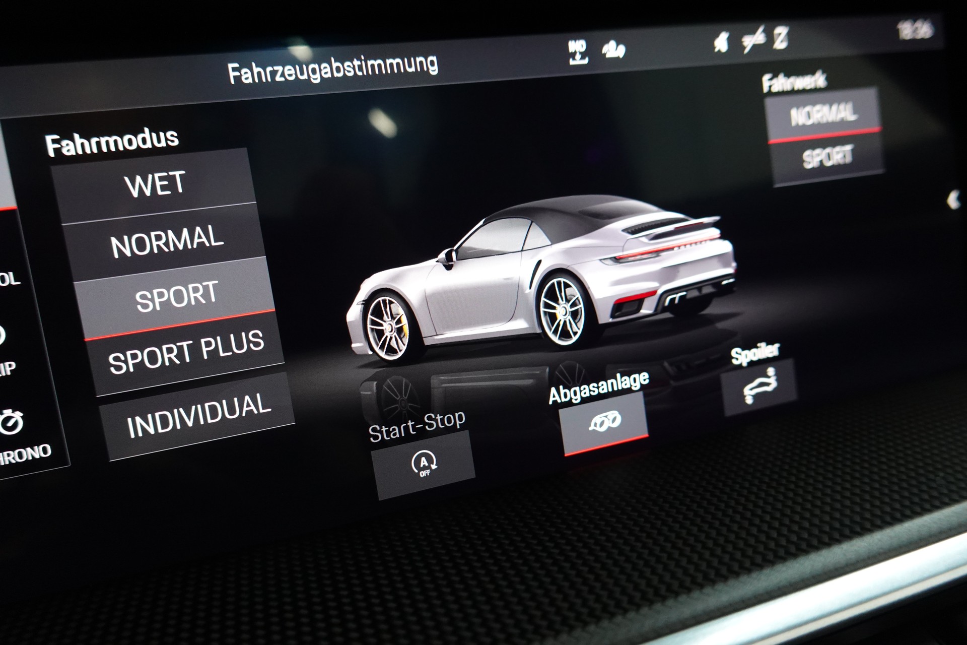PORSCHE 911 TURBO S CABRIO PDK BLACK CH-FZ LIFTSYSTEM FULL ON TOP-image-37