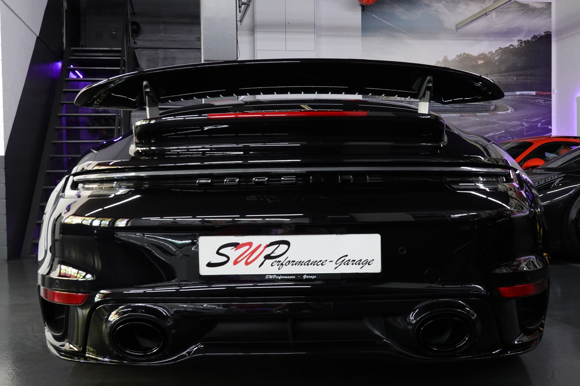 PORSCHE 911 TURBO S CABRIO PDK BLACK CH-FZ LIFTSYSTEM FULL ON TOP-image-11