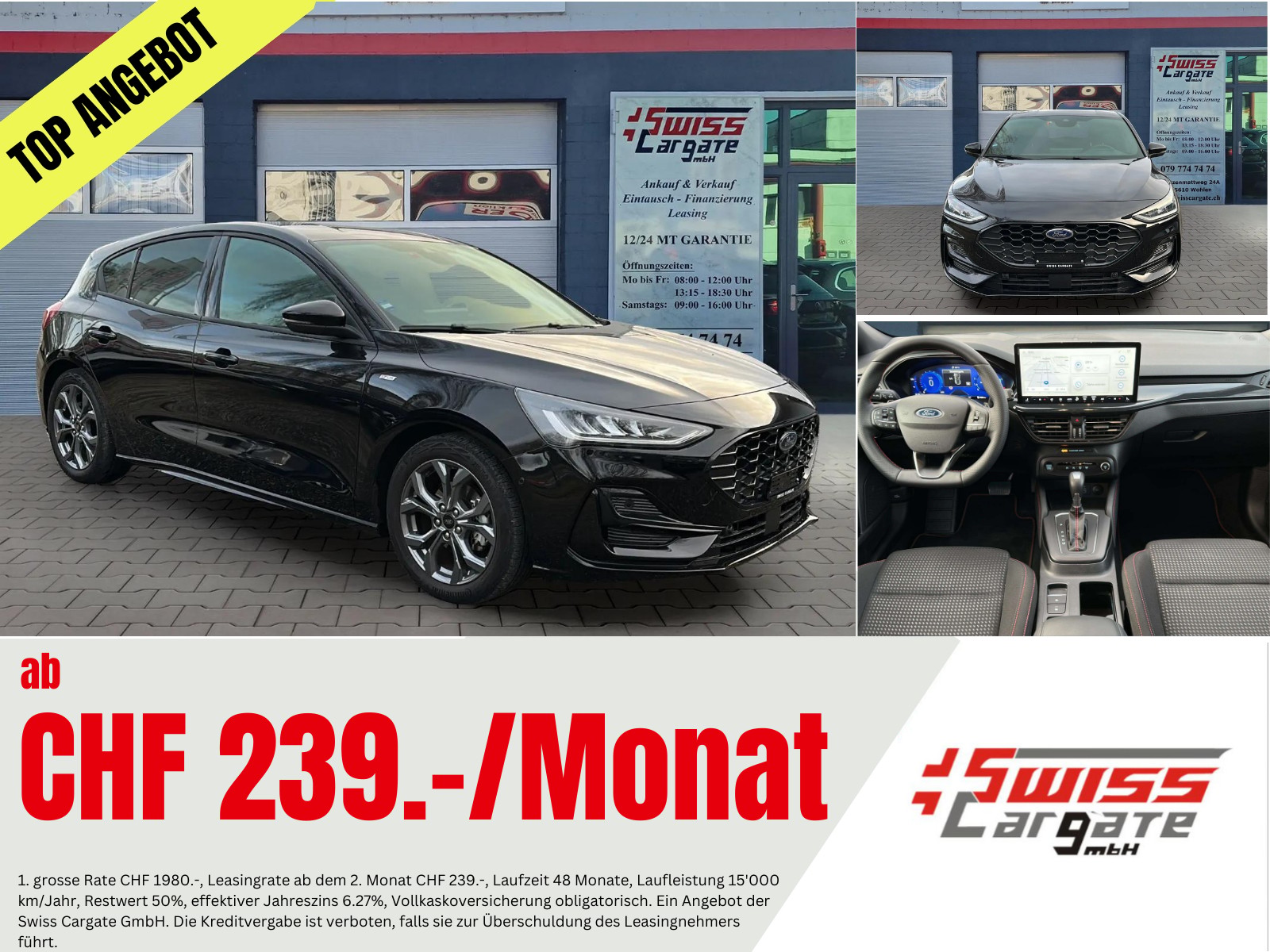 FORD Focus 1.0 MHEV ST-Line Automat