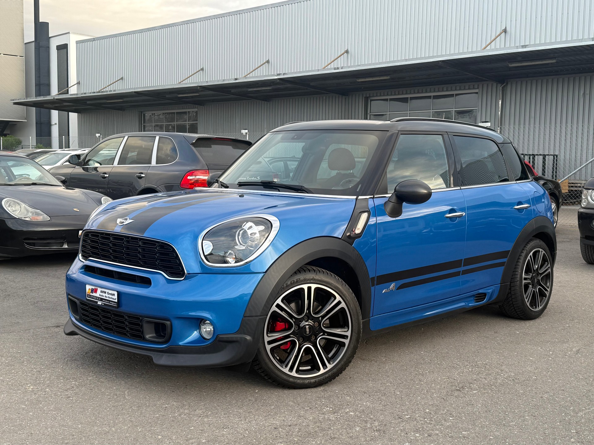 MINI Countryman Cooper S ALL4 Steptronic Snowhill / JCW Paket / Frisch ab MFK / 8-fach Alu / 1 Jahr Garantie