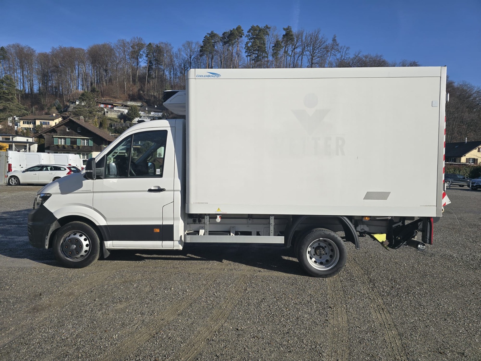 VW VW Crafter Fahrgestell Einzelkabine mit Kühlkofferaufbau
