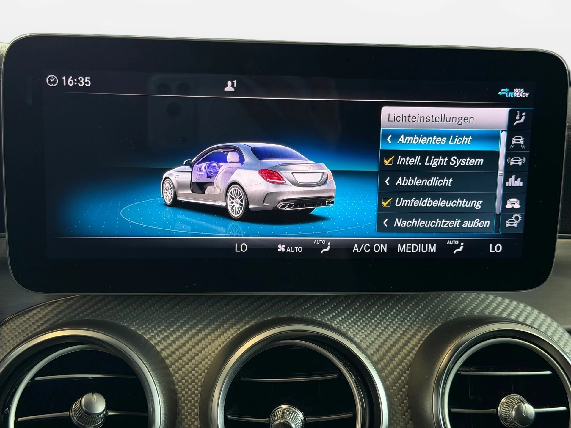 MERCEDES-BENZ C 63 AMG Speedshift | Multibeam LED | Burmester | Pano Dach-image-29