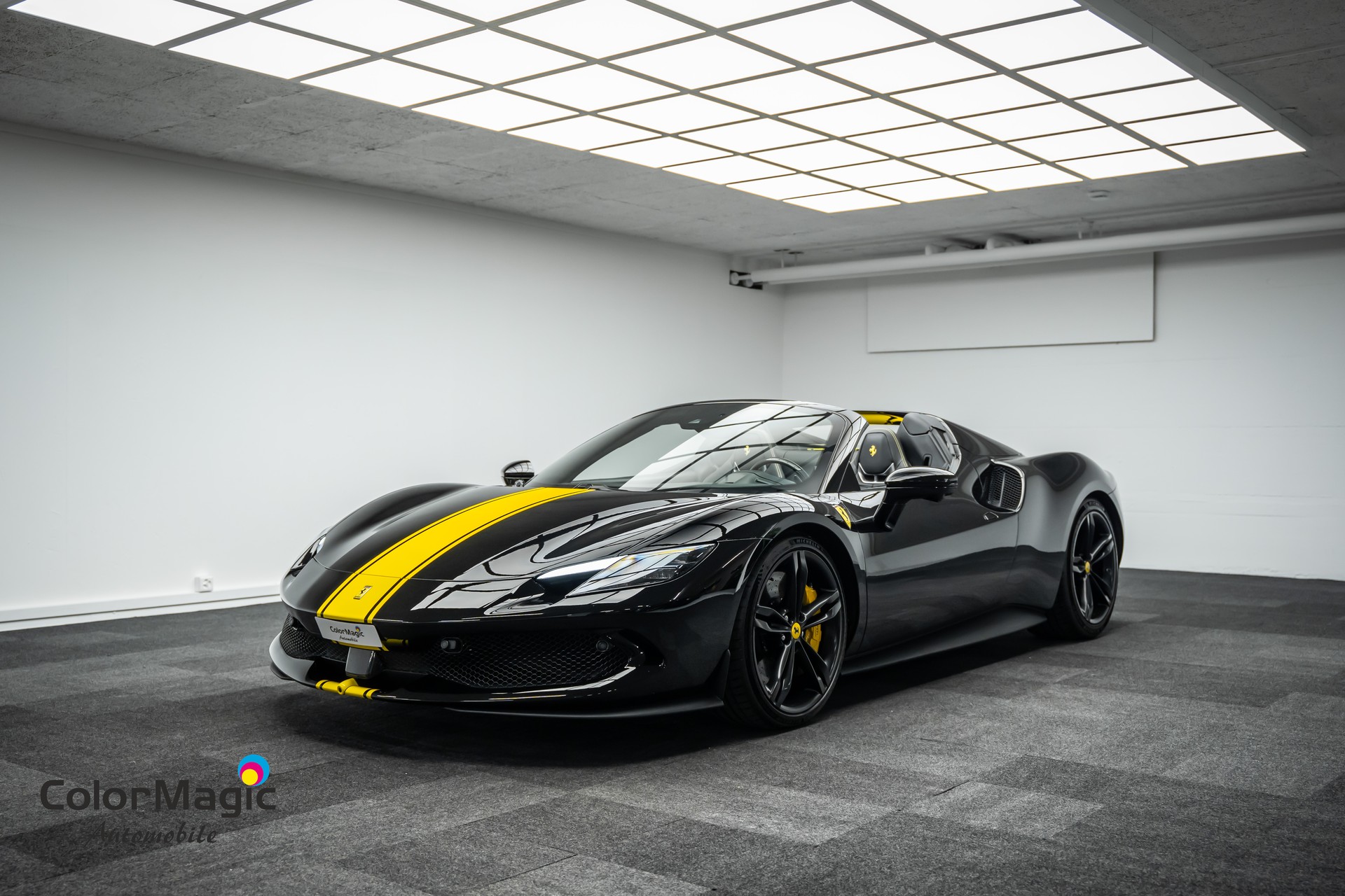 FERRARI * 296 GTS * SCHWARZ/SCHWARZ * PPF GANZES AUTO * LEASING AB 1390.- *