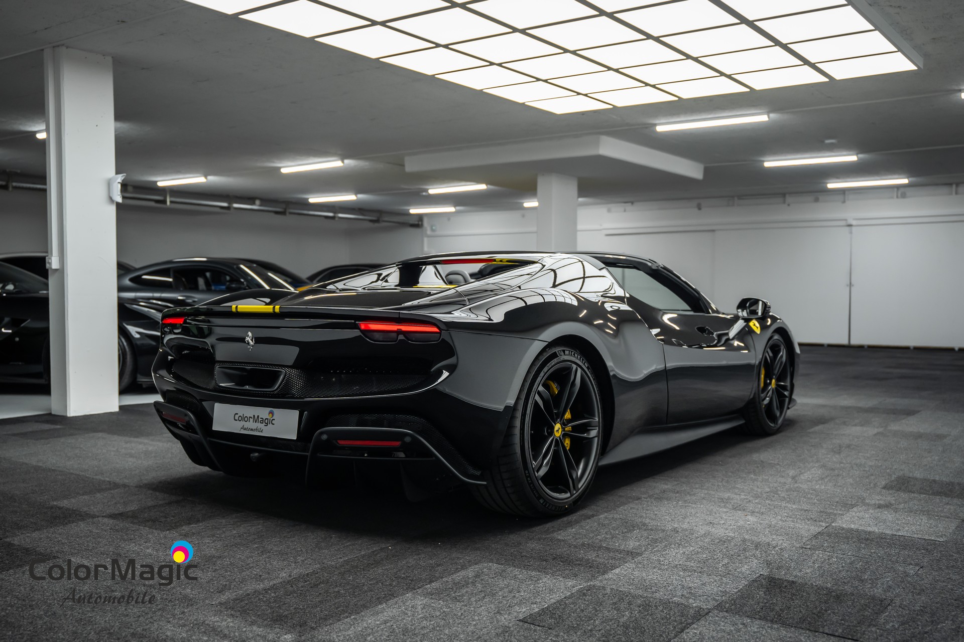 FERRARI * 296 GTS * SCHWARZ/SCHWARZ * PPF GANZES AUTO * LEASING AB 1390.- *-image-5