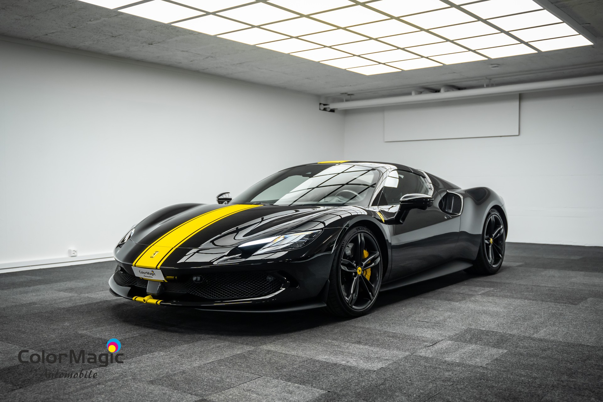 FERRARI * 296 GTS * SCHWARZ/SCHWARZ * PPF GANZES AUTO * LEASING AB 1390.- *-image-10
