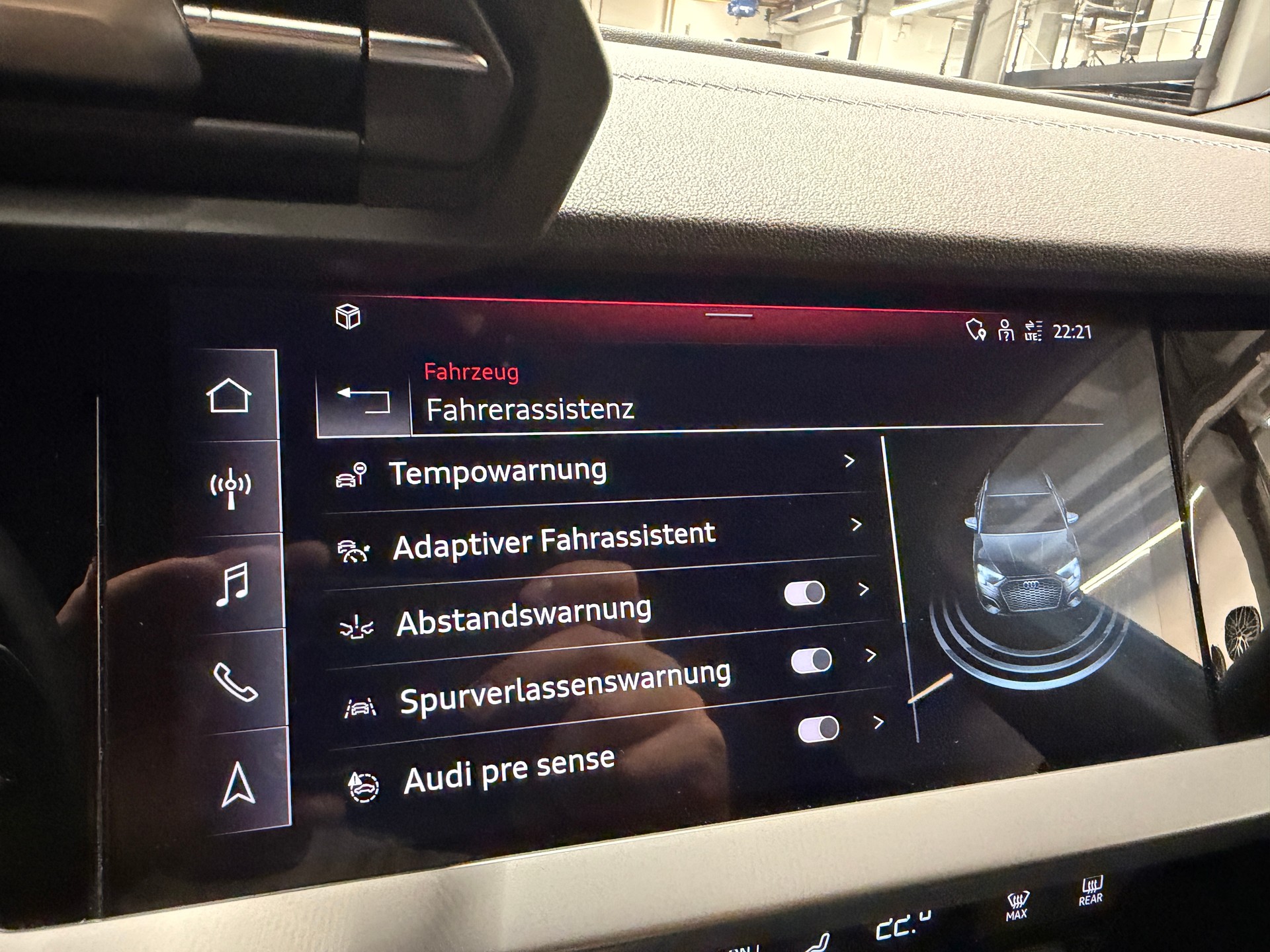 AUDI A3 Sportback 1.5 35 TFSI Advanced S-Tronic *CH-Auto*Gratis Service*Werksgarantie bis 28.7.2027*-image-22