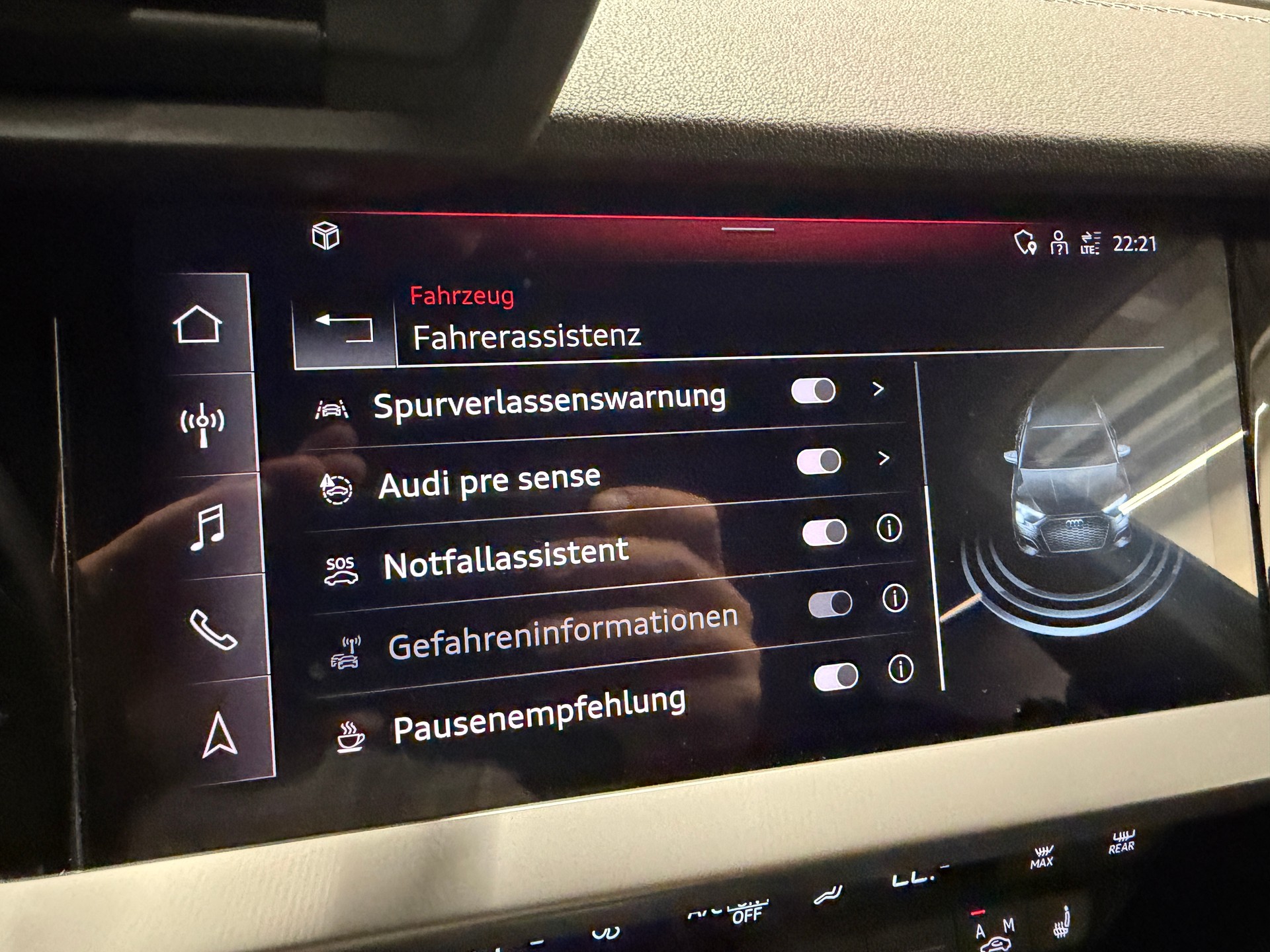 AUDI A3 Sportback 1.5 35 TFSI Advanced S-Tronic *CH-Auto*Gratis Service*Werksgarantie bis 28.7.2027*-image-23