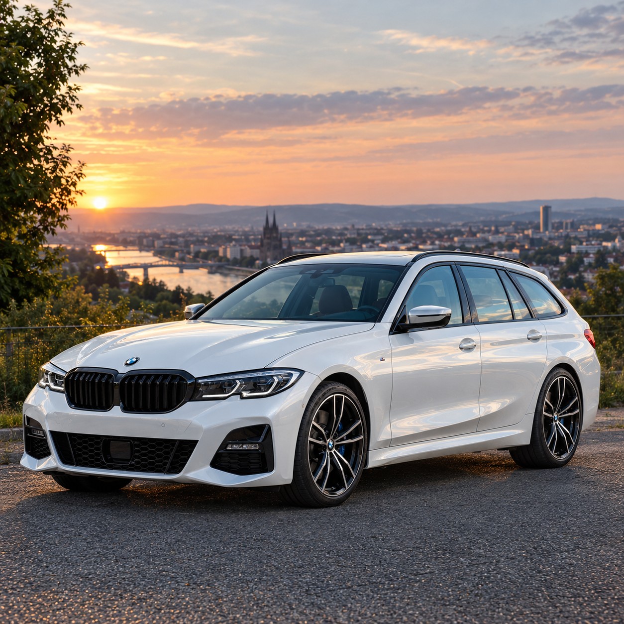 BMW 318i G21 M Sport Touring + LED + Pneus winter