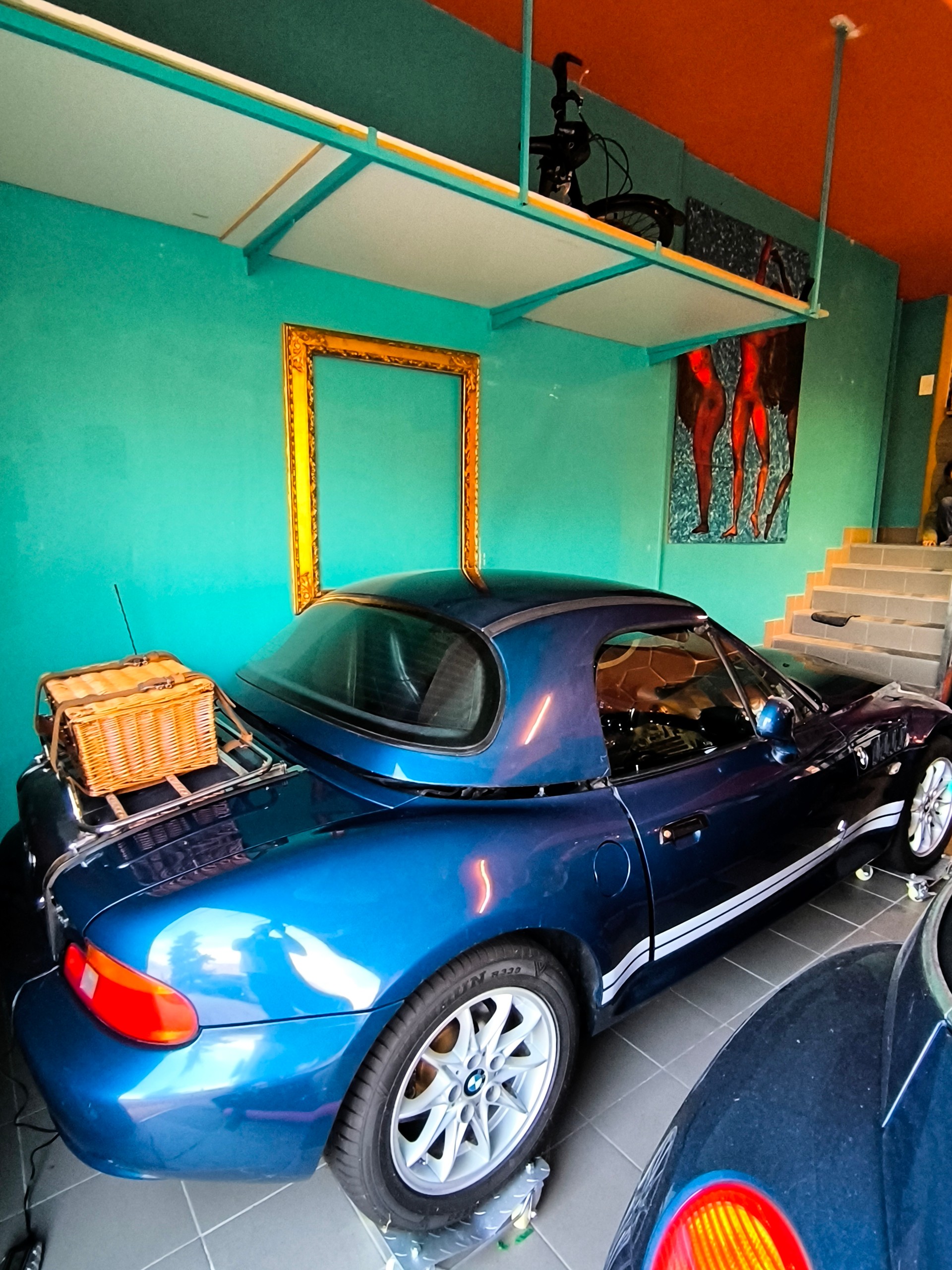 BMW Z3 2.0L 6cyl bleu + Hardtop.-image-3