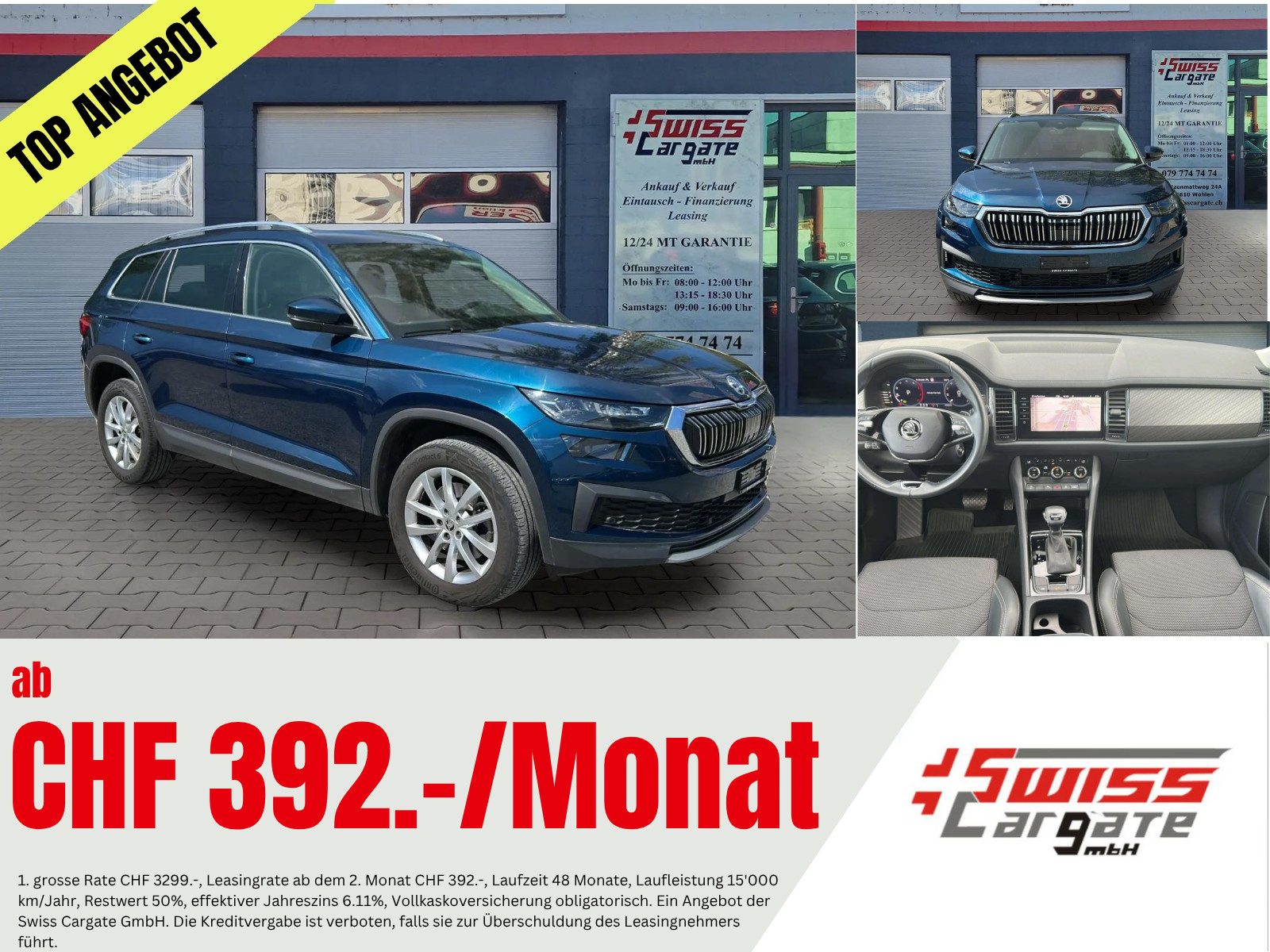 SKODA Kodiaq 2.0 TDI CR Style 4x4 DSG mit AHK