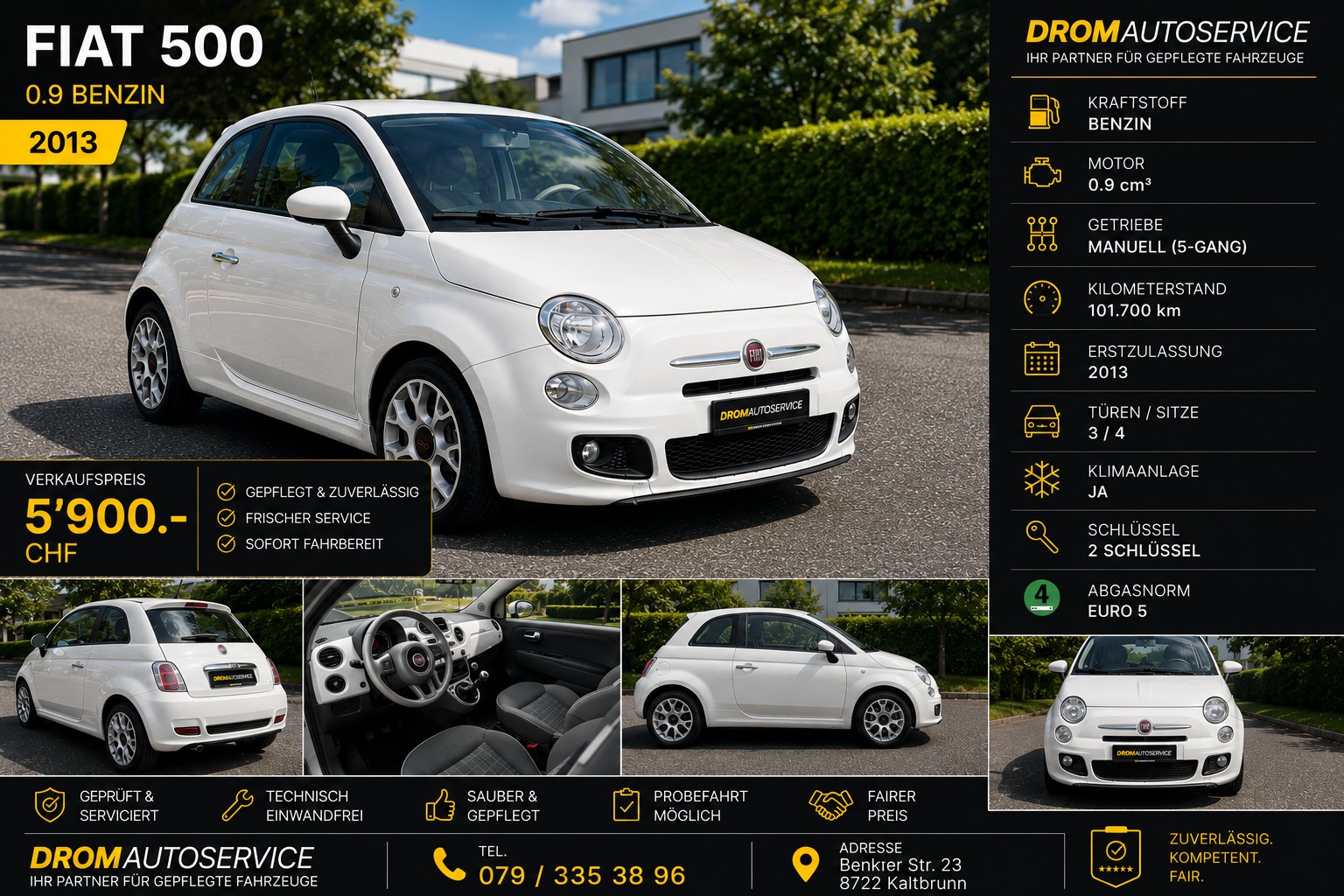 FIAT 500 0.9 Twinair Turbo S