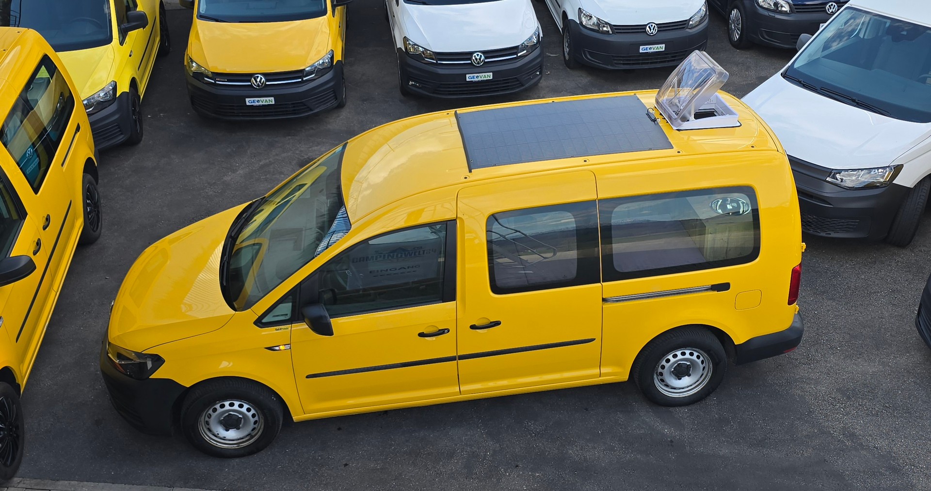 VW GEOVAN L - 102 PS Benzin - Klima - PDC hinten - DAB+ - 2 x Schiebetür - grosses Fensterpaket-image-4