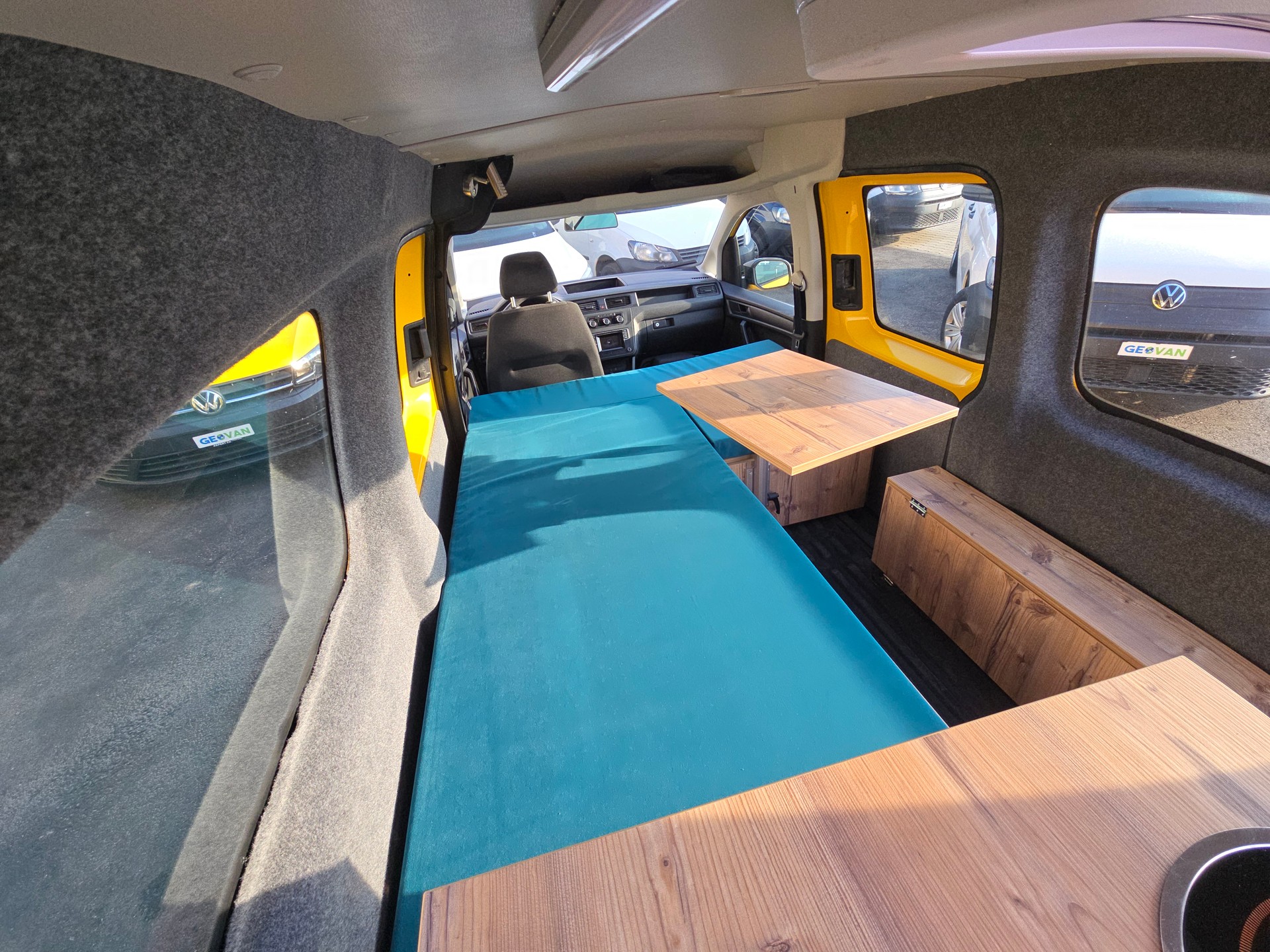 VW GEOVAN L - 102 PS Benzin - Klima - PDC hinten - DAB+ - 2 x Schiebetür - grosses Fensterpaket-image-13
