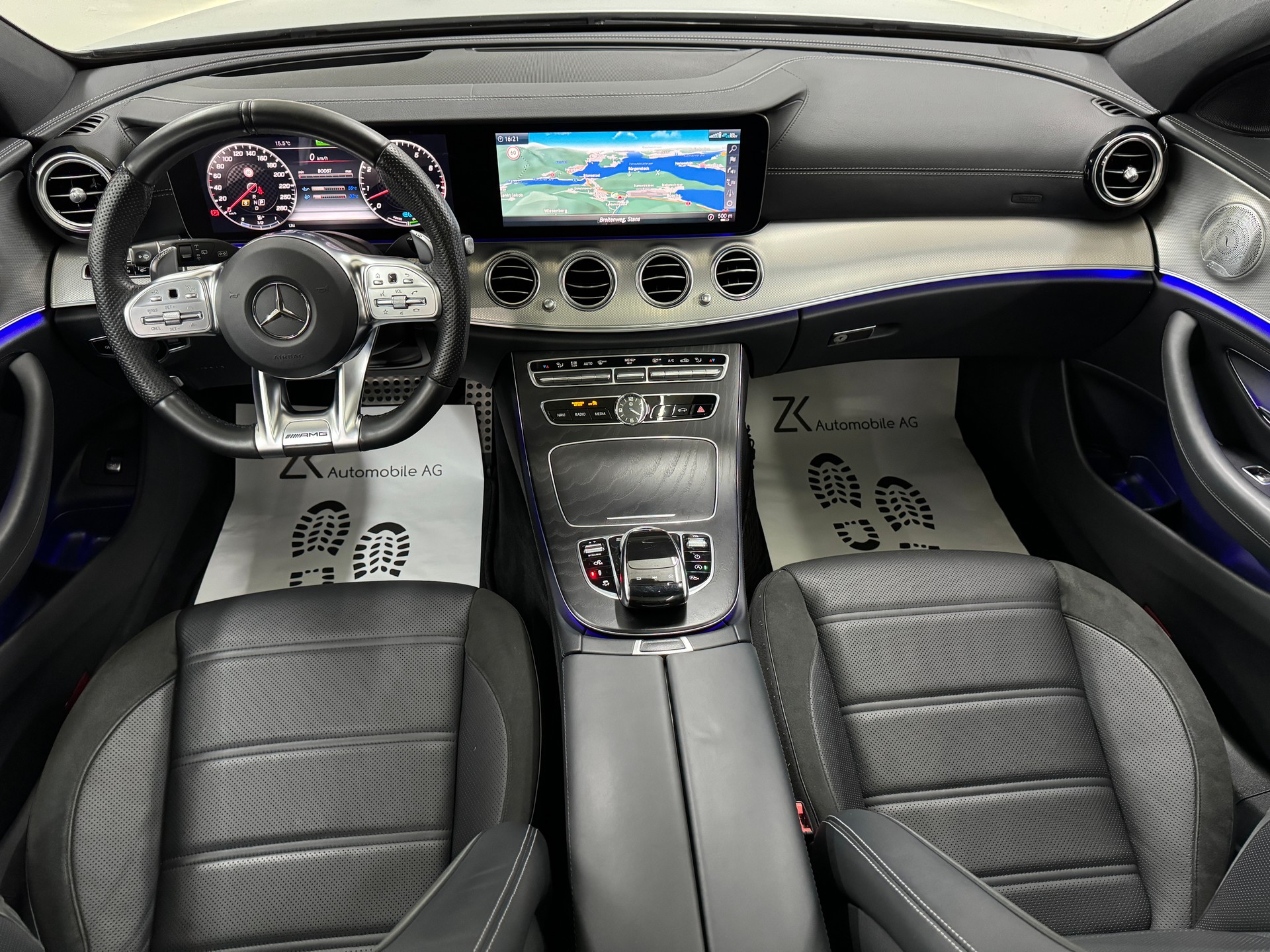 MERCEDES-BENZ Mercedes-AMG E 53 4MATIC+ T-Modell 9G-Tronic / 360° Kamera / Panoramadach / Head-Up-Display / Leder / Sitzheizung/Kühlung /-image-10