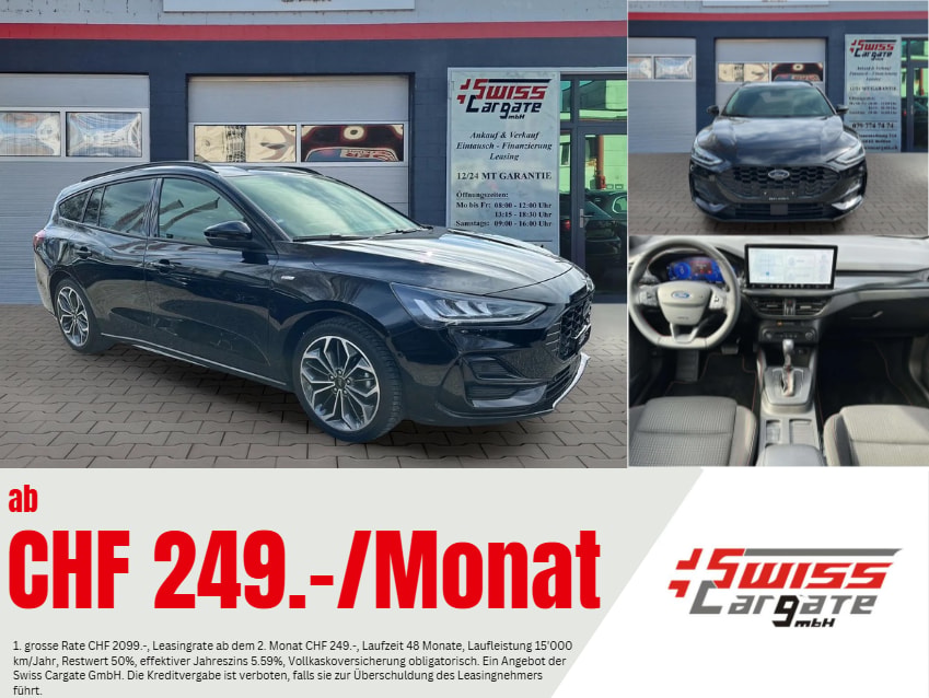 FORD Focus 1.0 MHEV ST-Line Automat 155PS