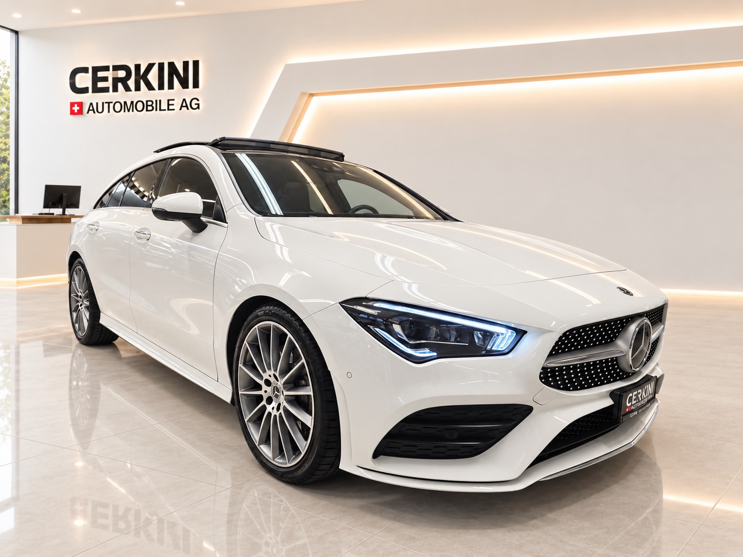 MERCEDES-BENZ CLA Shooting Brake 200 AMG Line 7G-DCT *Ambientenbeleuchung* CH Fhz* 360° Kamera* Pano* HeadUp* Autopilot* Garantie*-image-4