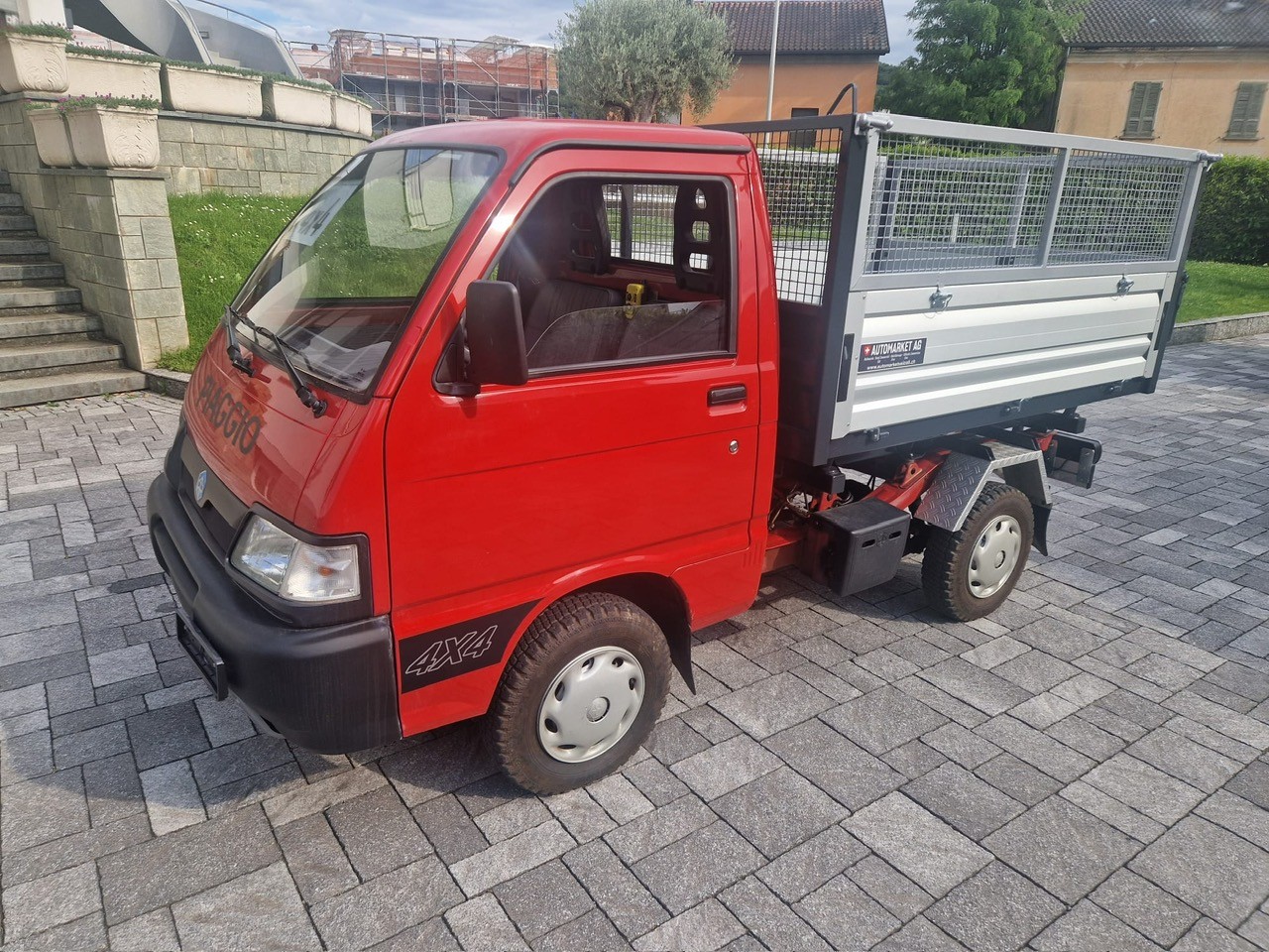PIAGGIO Porter 1.3-16 4x4 - EX. Veicolo Esercito CH con SOLO KM. 3400 - PARI AL NUOVO !! - Ponte Ribaltabile 3 Lati "NUOVO"-image-5
